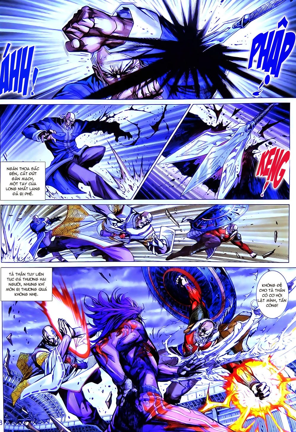 Truyện Tranh Tân Tác Long Hổ Môn trang 4