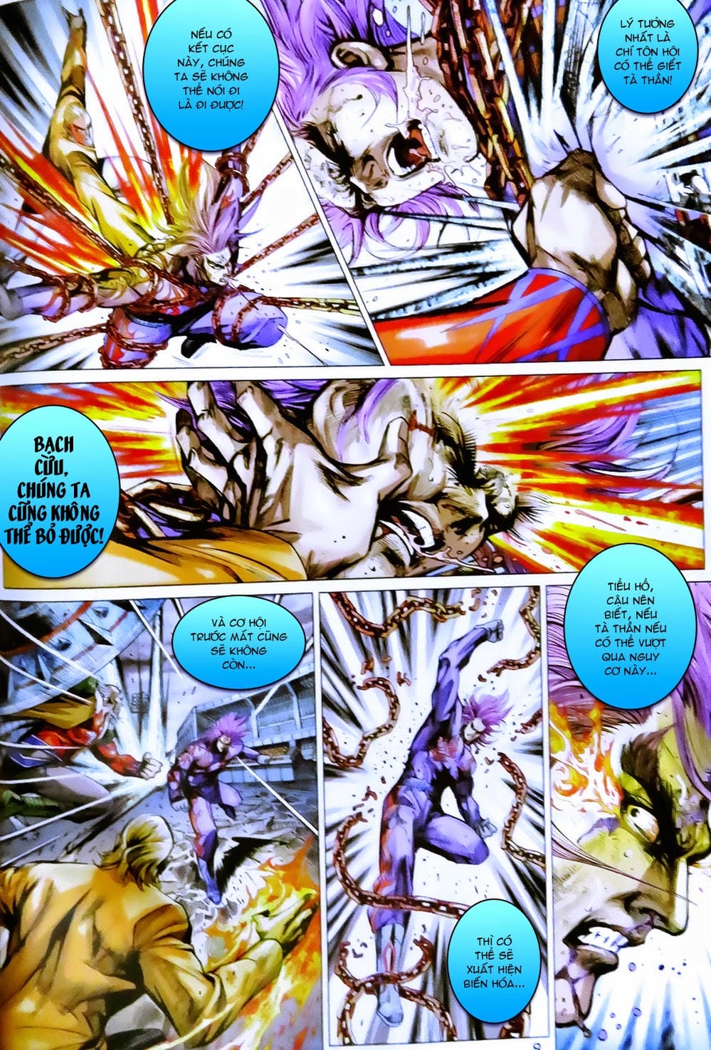 Truyện Tranh Tân Tác Long Hổ Môn trang 4