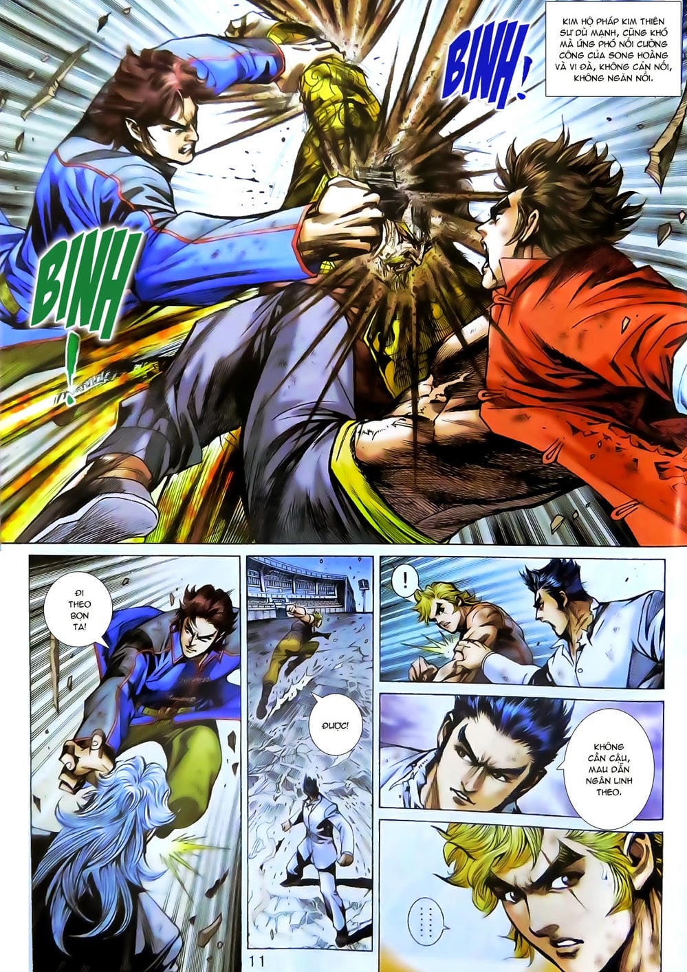 Truyện Tranh Tân Tác Long Hổ Môn trang 4