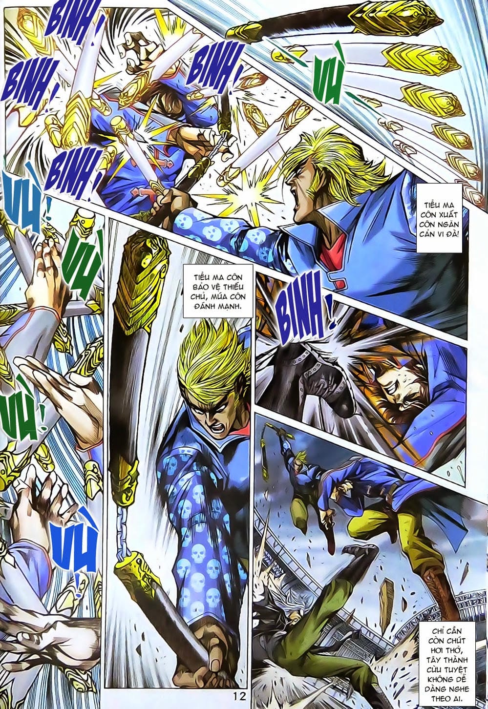 Truyện Tranh Tân Tác Long Hổ Môn trang 4