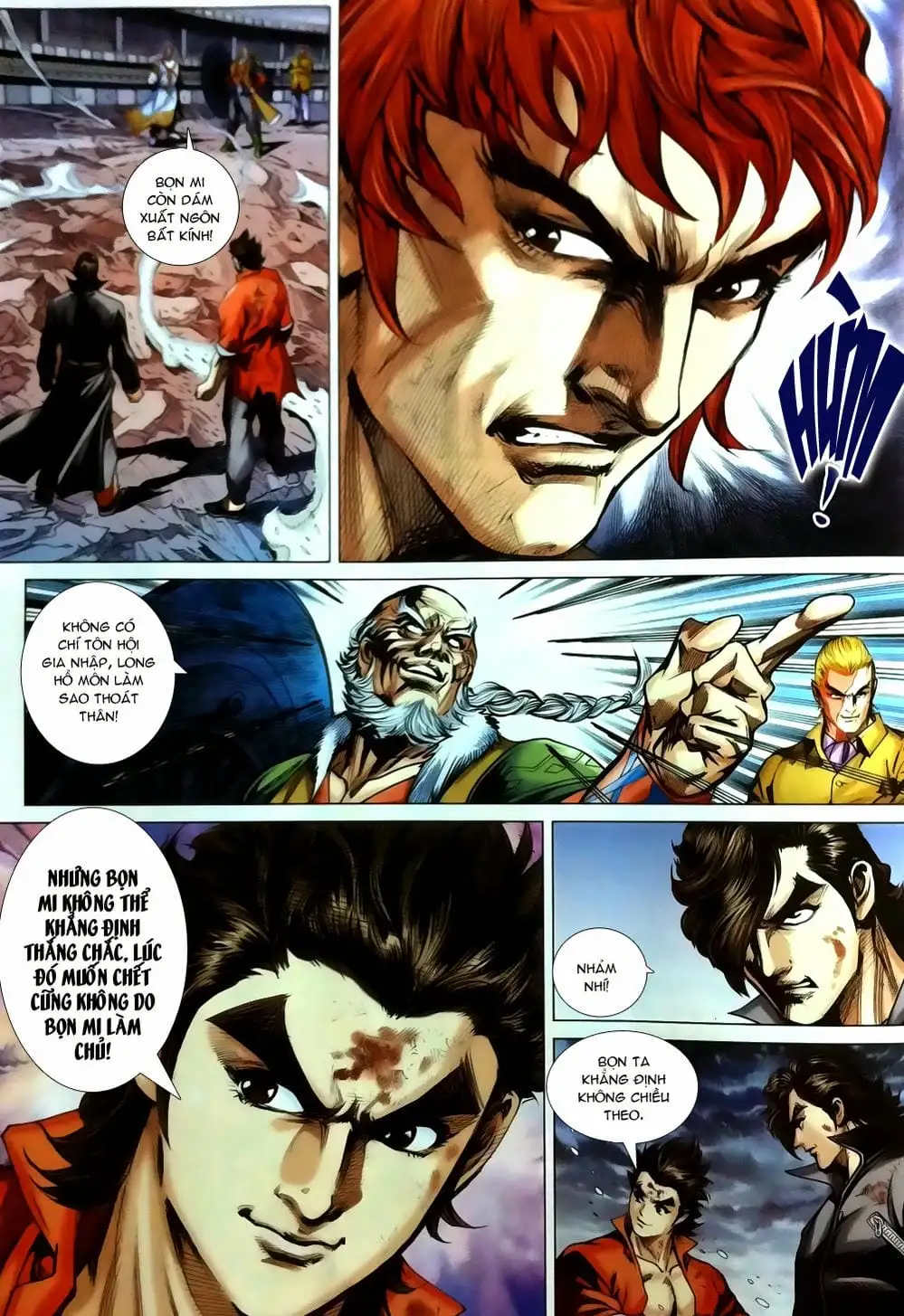 Truyện Tranh Tân Tác Long Hổ Môn trang 4