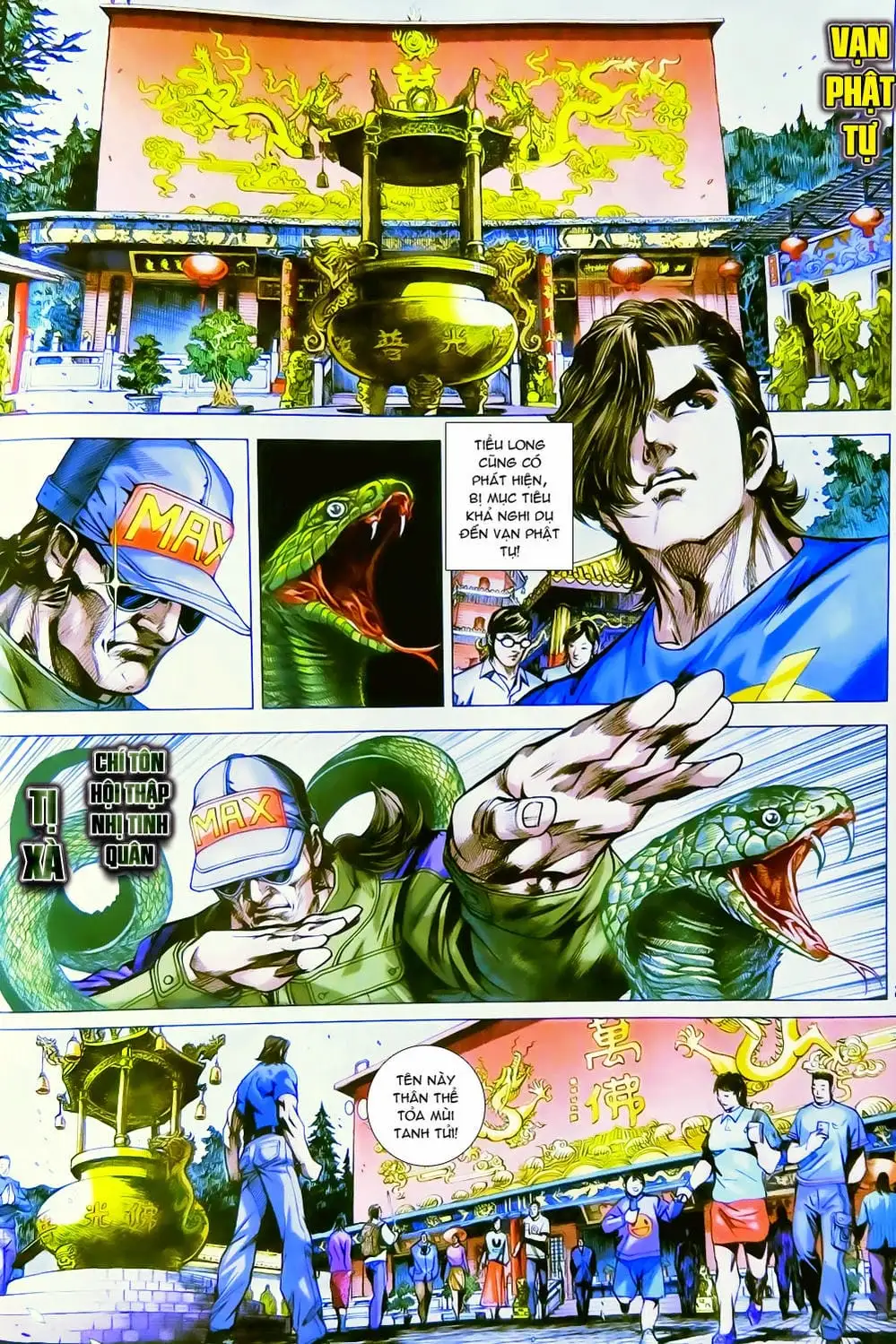 Truyện Tranh Tân Tác Long Hổ Môn trang 4