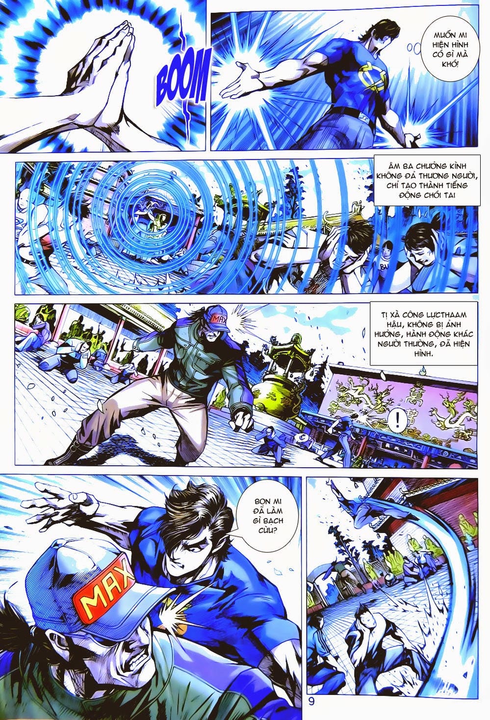 Truyện Tranh Tân Tác Long Hổ Môn trang 4