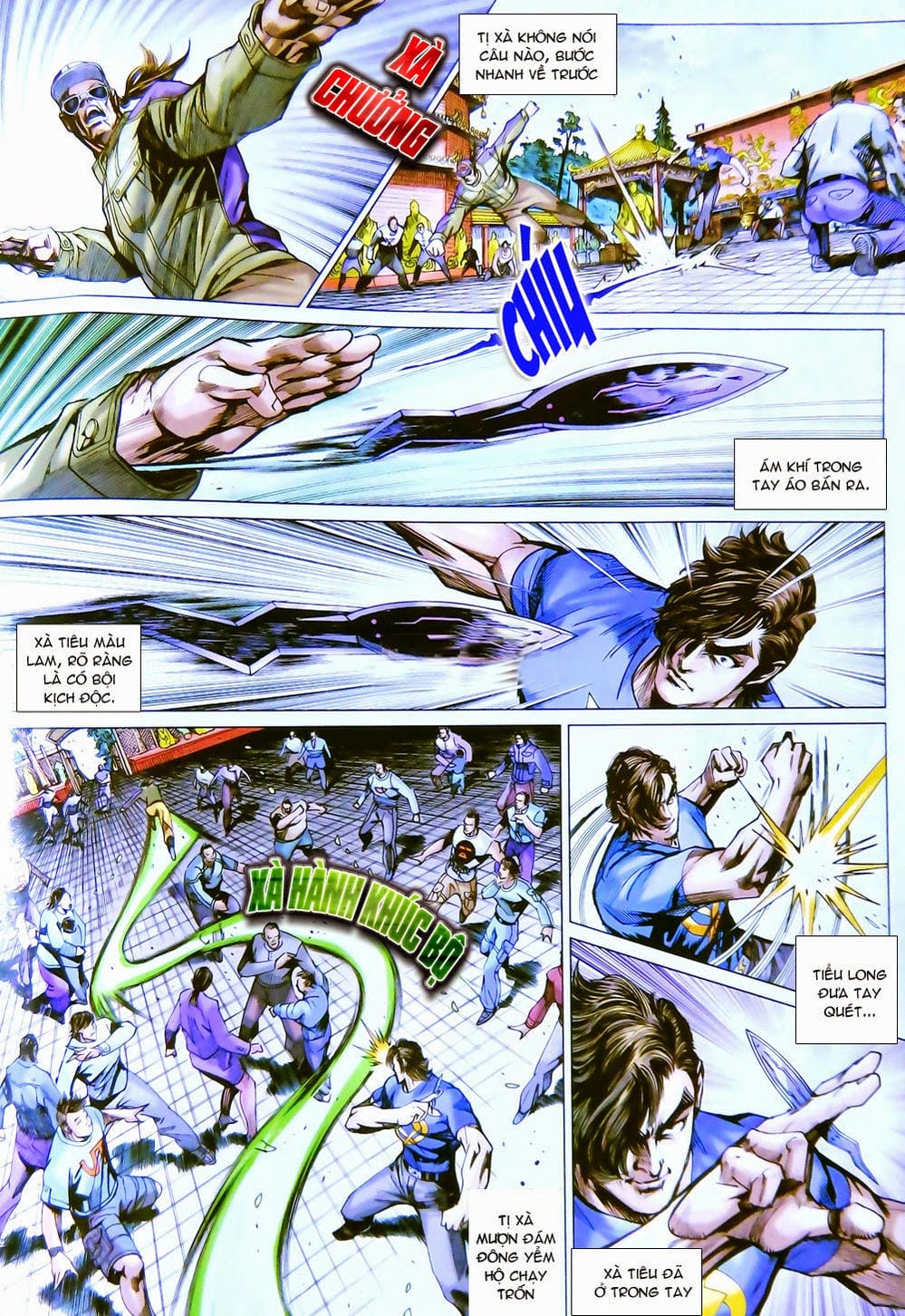 Truyện Tranh Tân Tác Long Hổ Môn trang 4