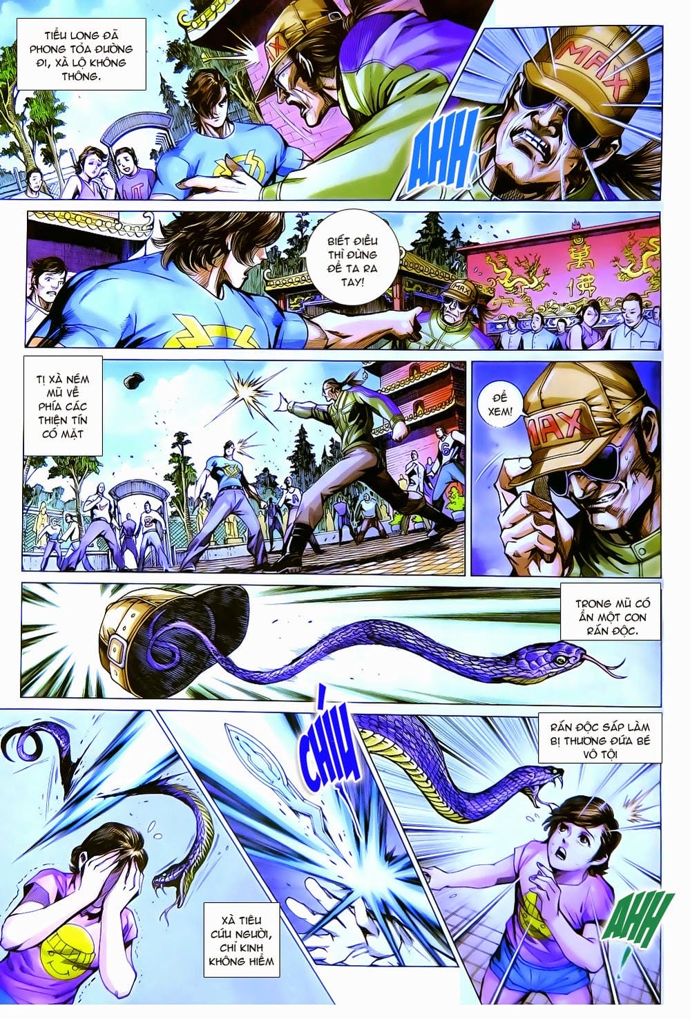 Truyện Tranh Tân Tác Long Hổ Môn trang 4