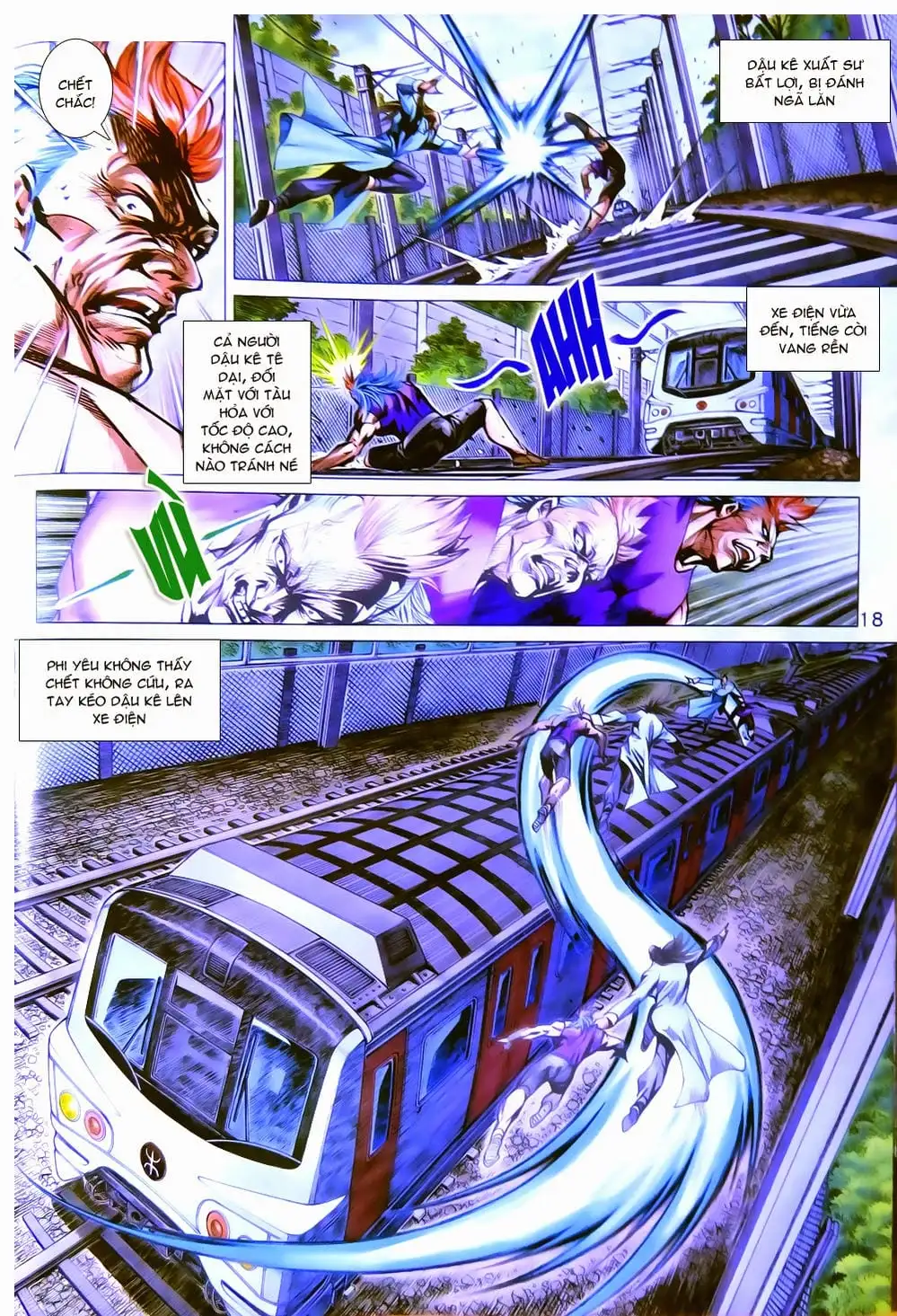 Truyện Tranh Tân Tác Long Hổ Môn trang 4