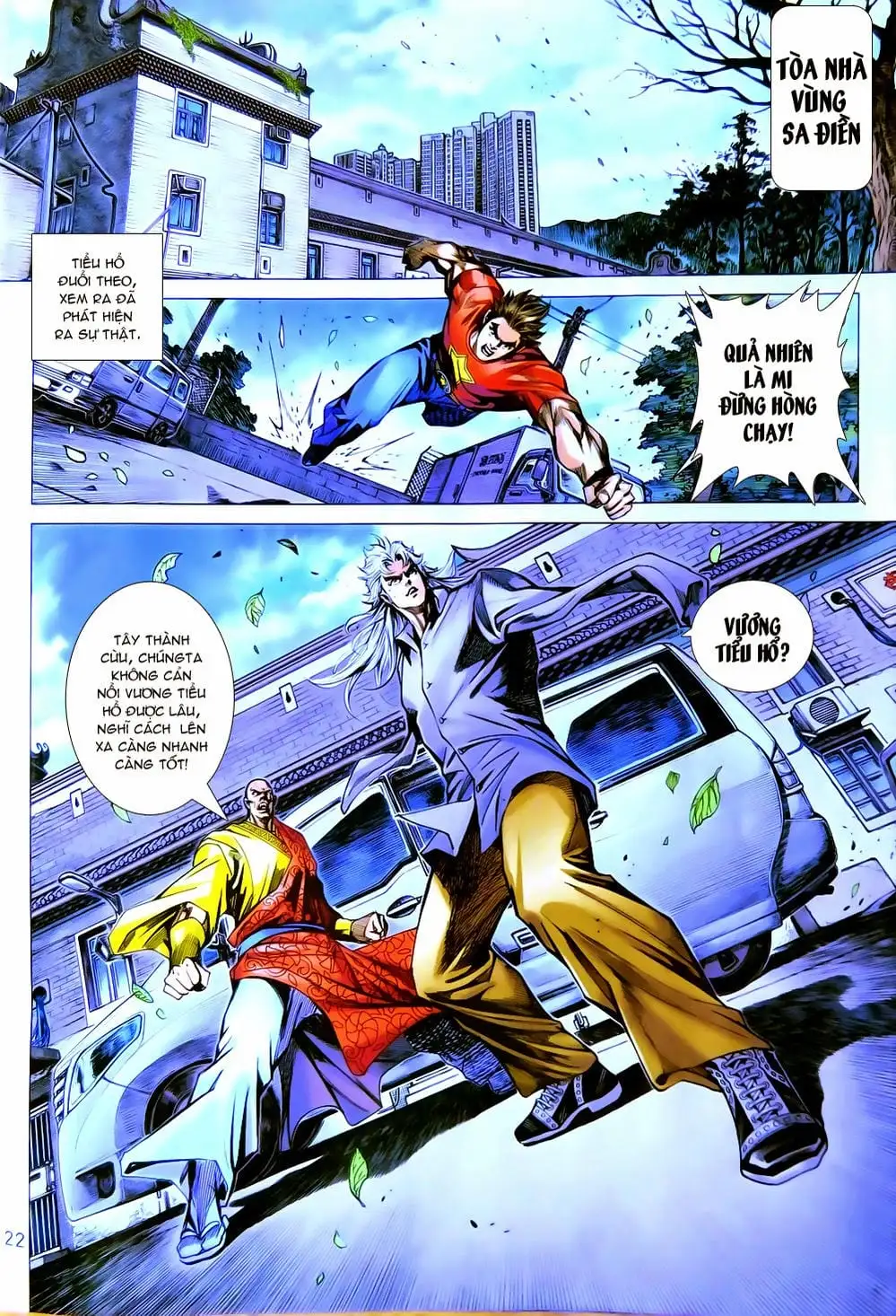 Truyện Tranh Tân Tác Long Hổ Môn trang 4