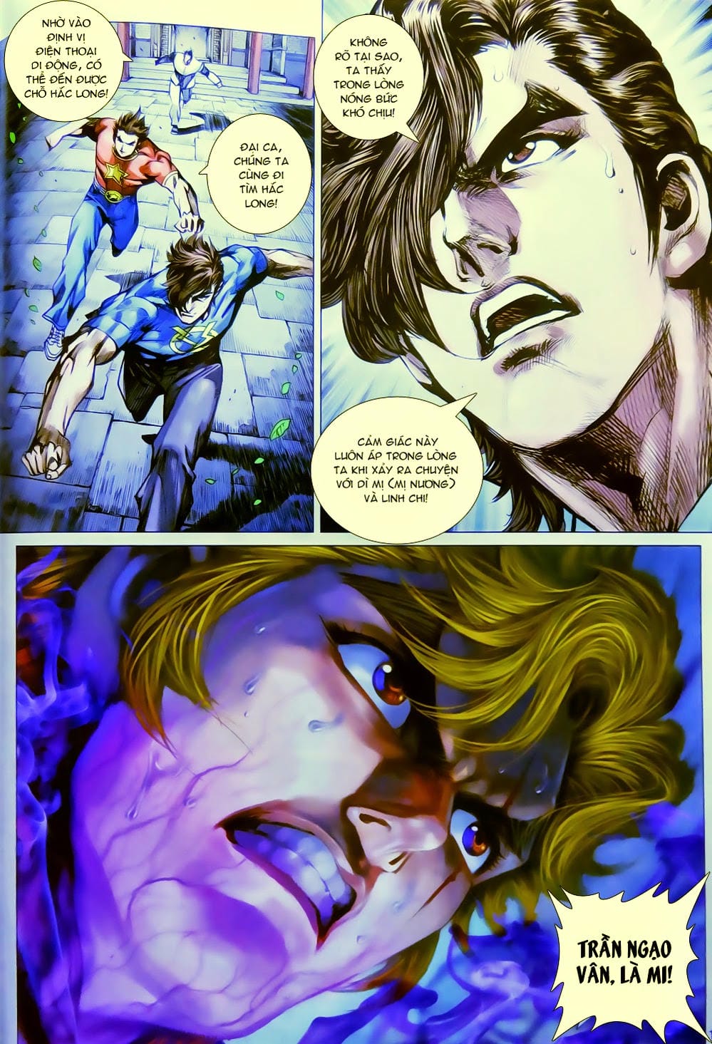 Truyện Tranh Tân Tác Long Hổ Môn trang 4