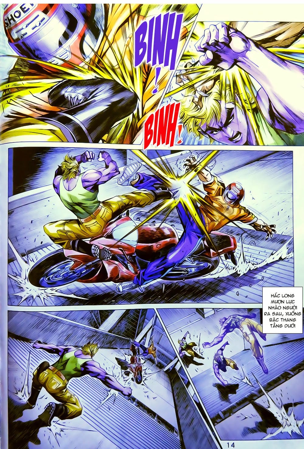 Truyện Tranh Tân Tác Long Hổ Môn trang 4