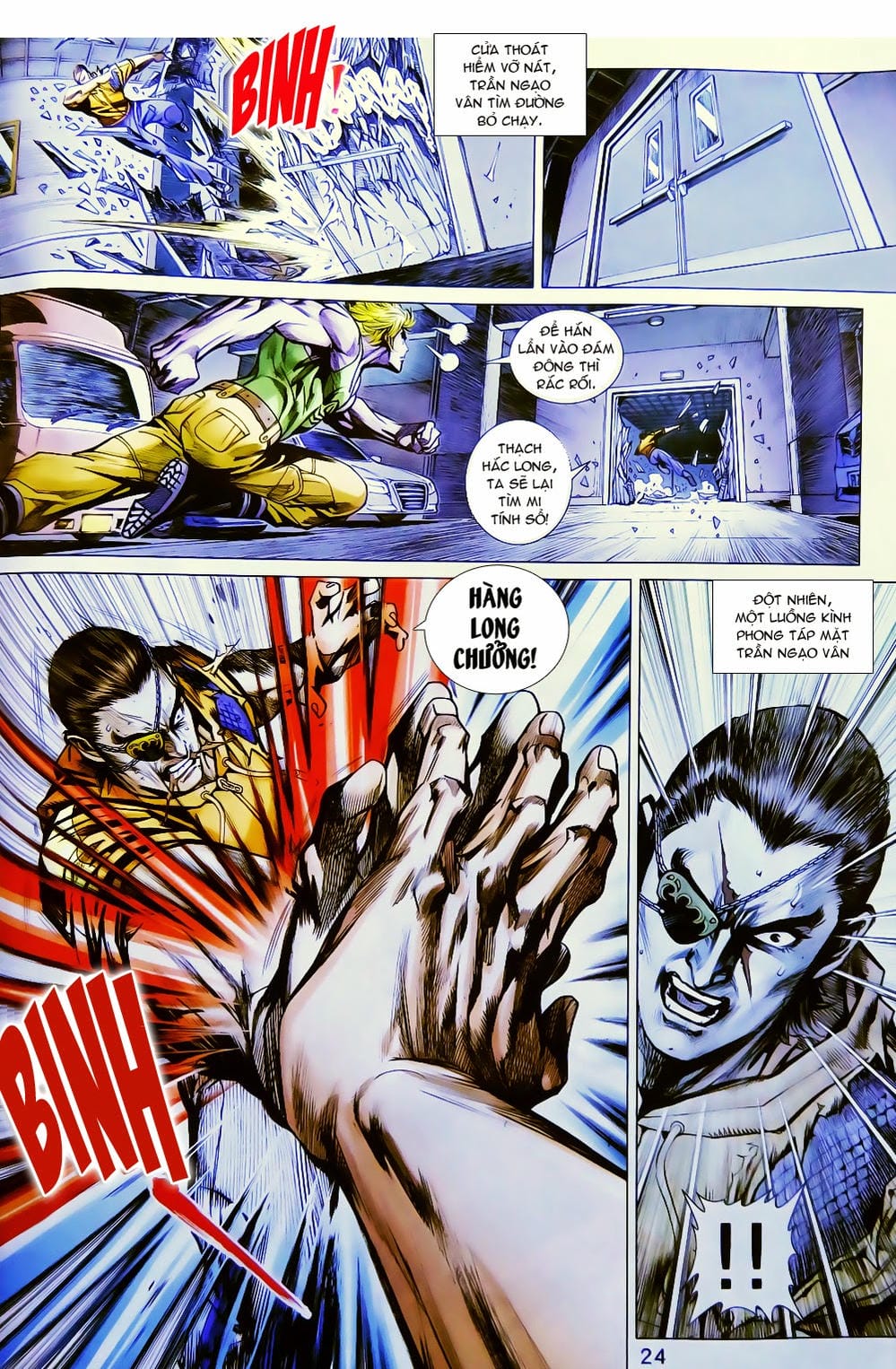 Truyện Tranh Tân Tác Long Hổ Môn trang 4