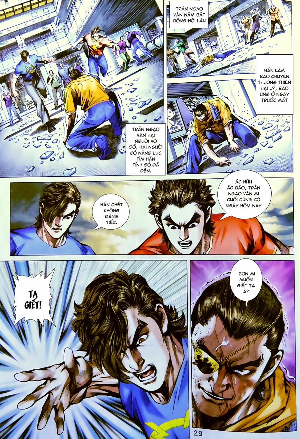 Truyện Tranh Tân Tác Long Hổ Môn trang 4