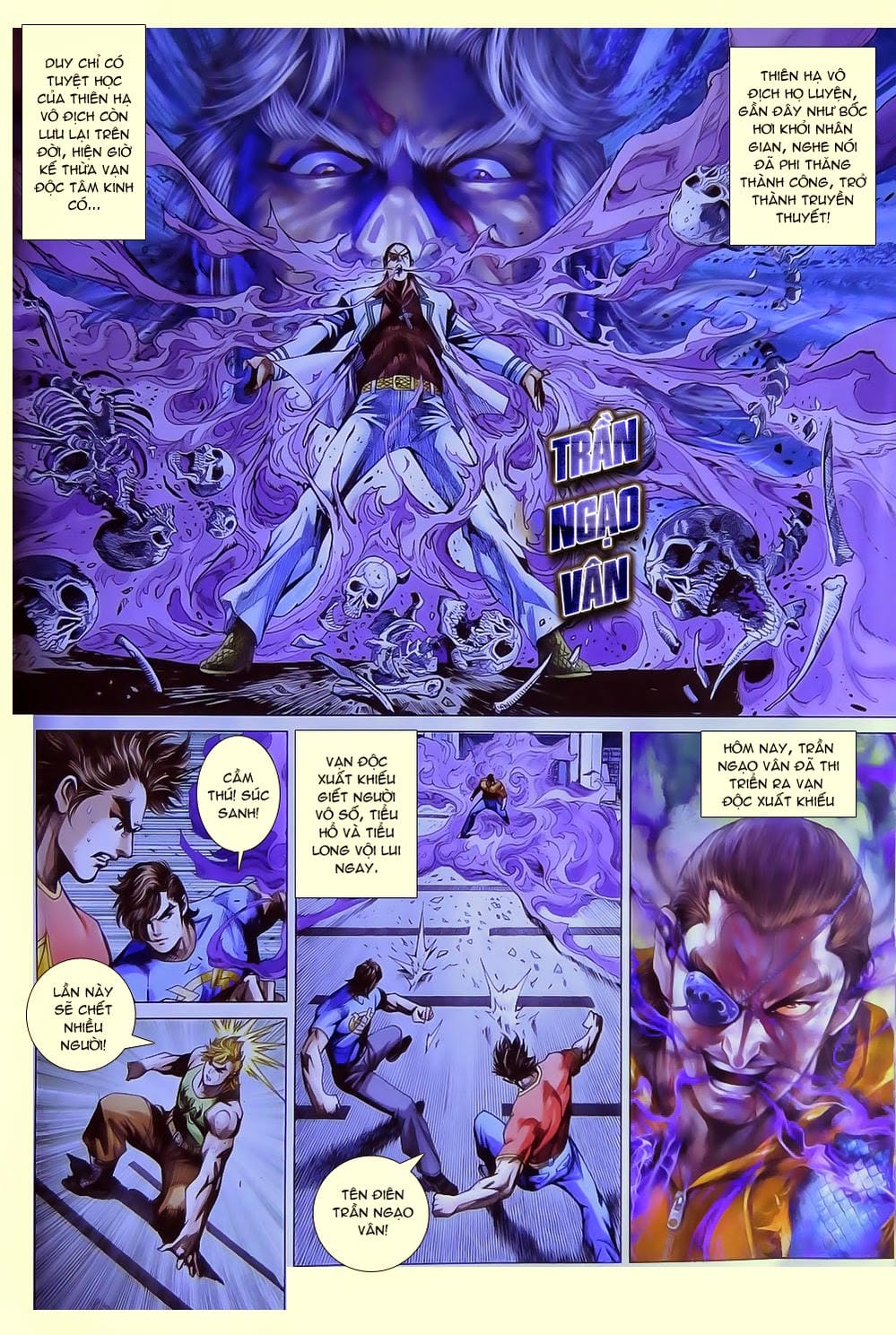 Truyện Tranh Tân Tác Long Hổ Môn trang 4