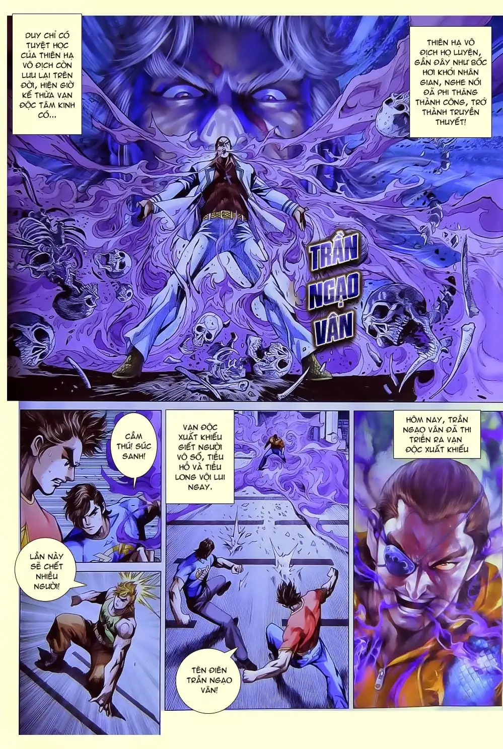 Truyện Tranh Tân Tác Long Hổ Môn trang 4