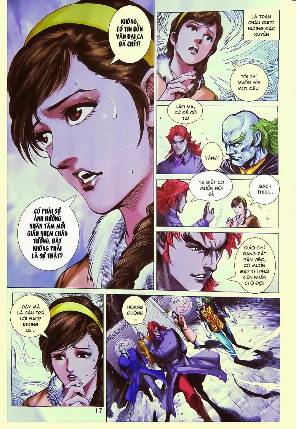 Truyện Tranh Tân Tác Long Hổ Môn trang 4