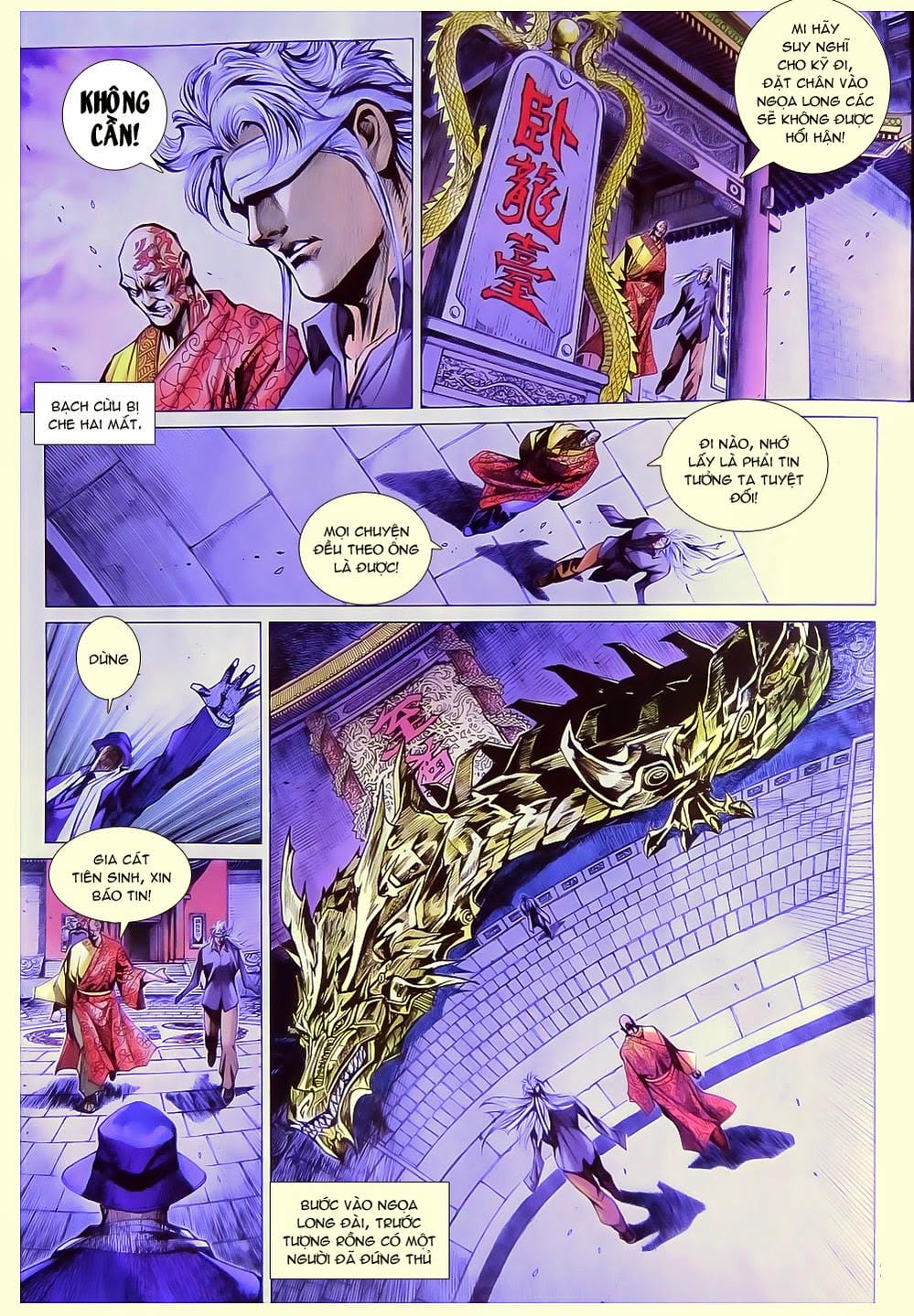 Truyện Tranh Tân Tác Long Hổ Môn trang 4