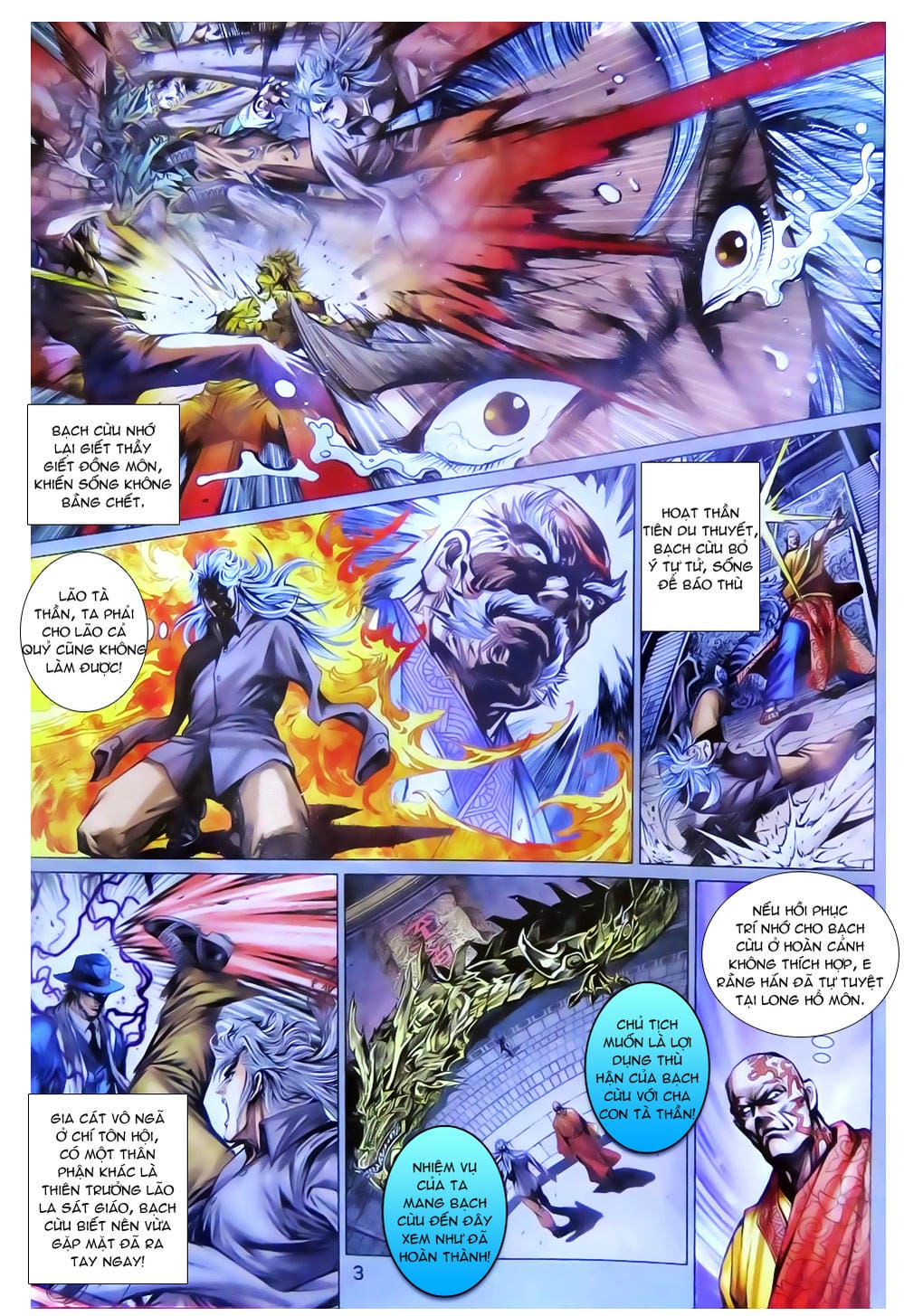 Truyện Tranh Tân Tác Long Hổ Môn trang 4