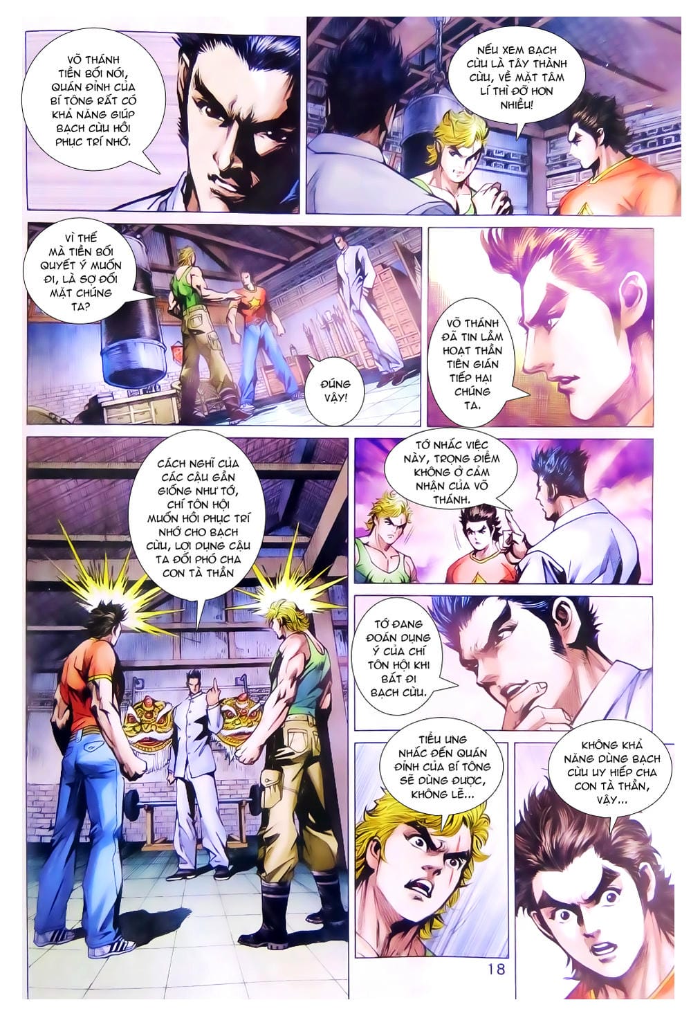 Truyện Tranh Tân Tác Long Hổ Môn trang 4