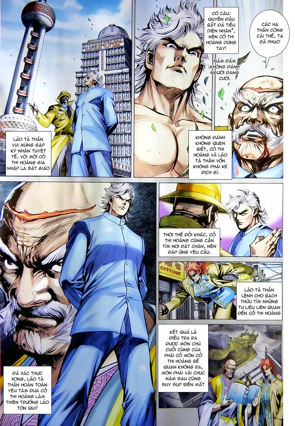 Truyện Tranh Tân Tác Long Hổ Môn trang 4