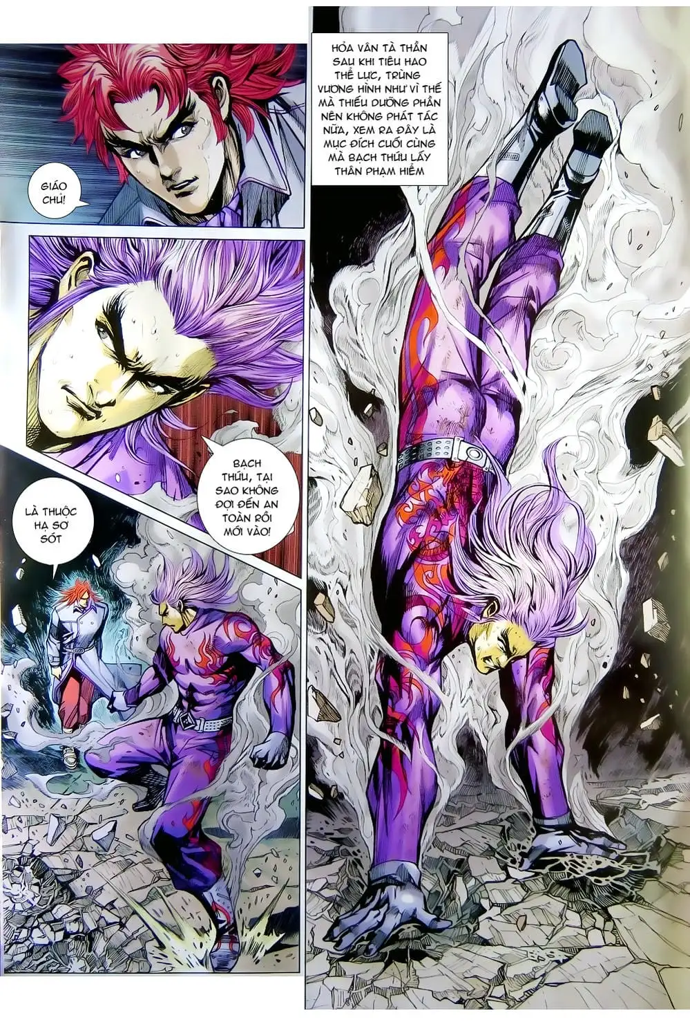 Truyện Tranh Tân Tác Long Hổ Môn trang 4