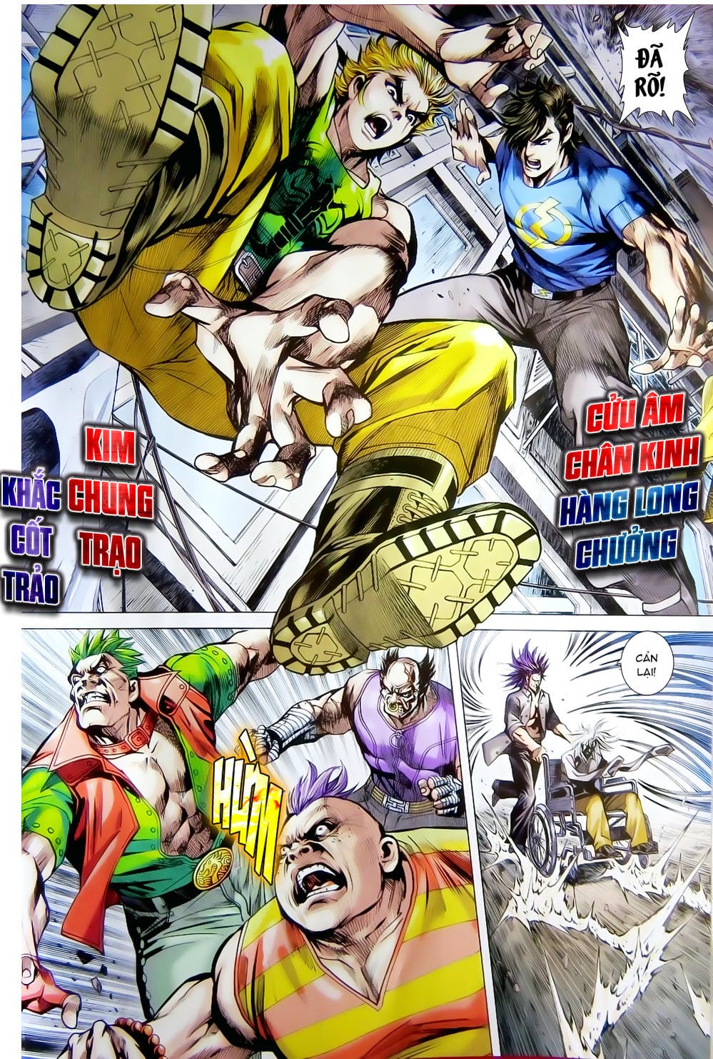 Truyện Tranh Tân Tác Long Hổ Môn trang 4