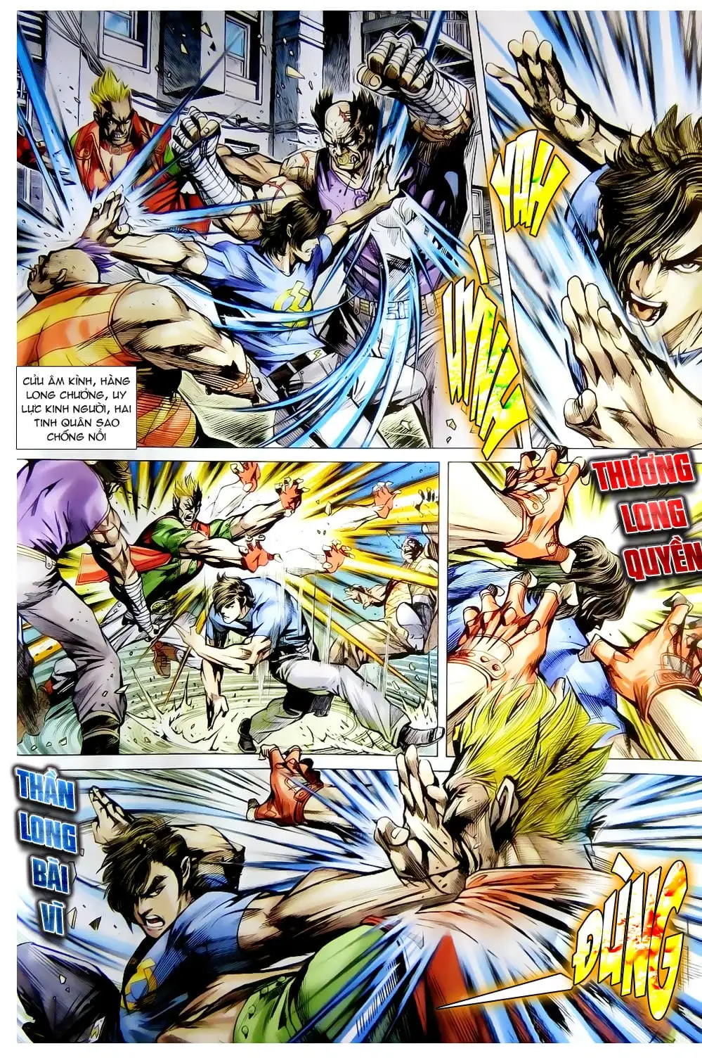 Truyện Tranh Tân Tác Long Hổ Môn trang 4