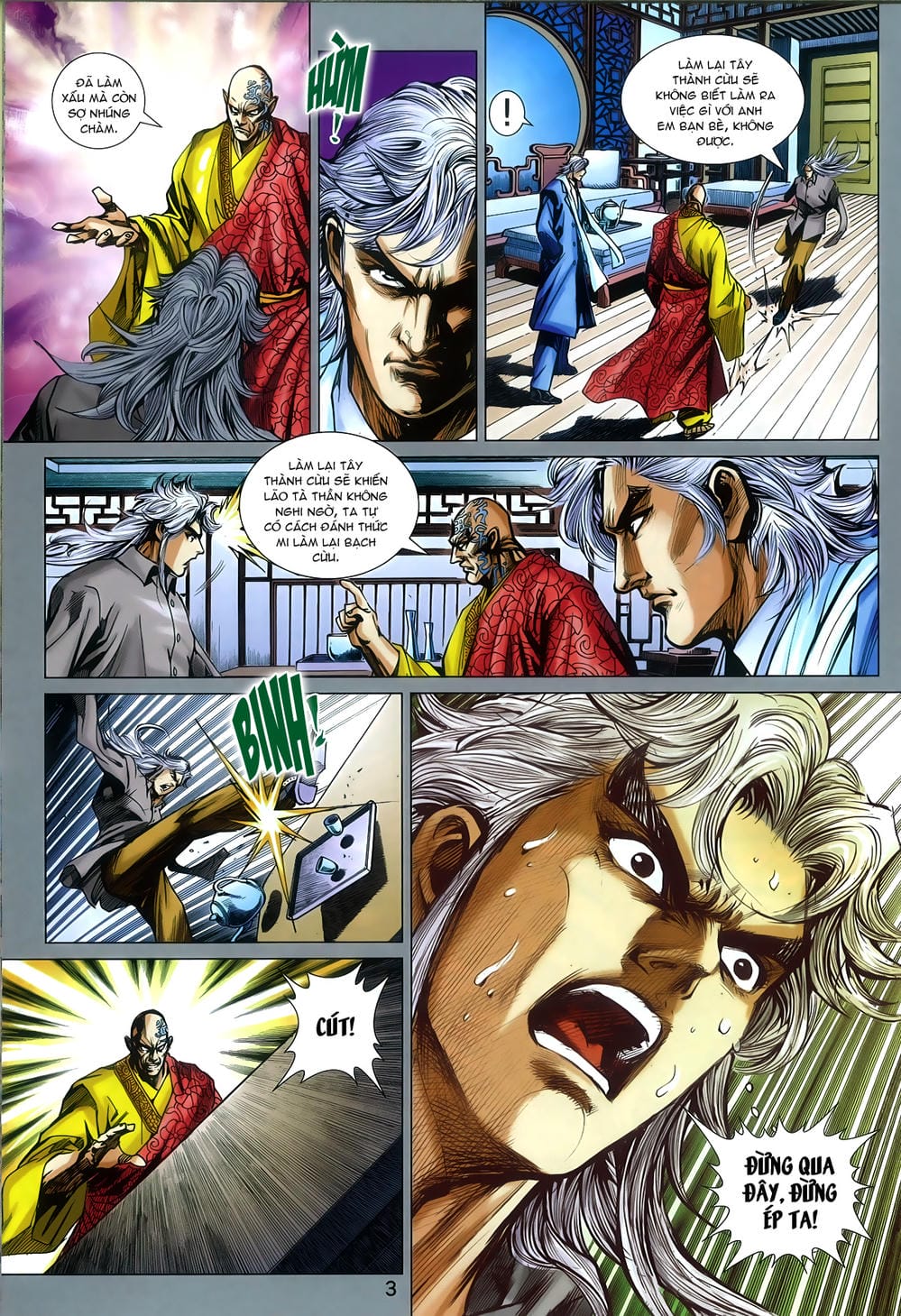 Truyện Tranh Tân Tác Long Hổ Môn trang 4