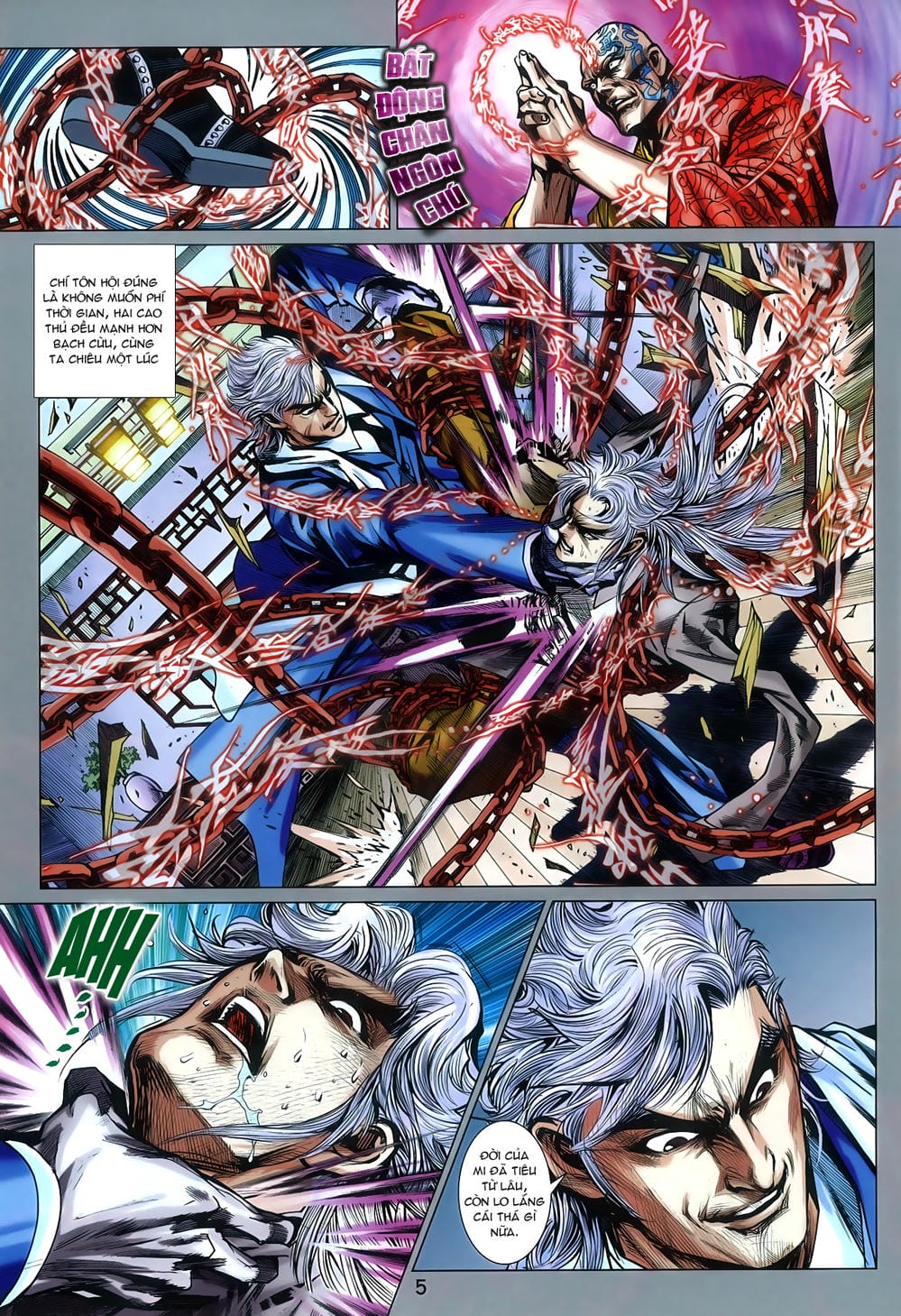 Truyện Tranh Tân Tác Long Hổ Môn trang 4