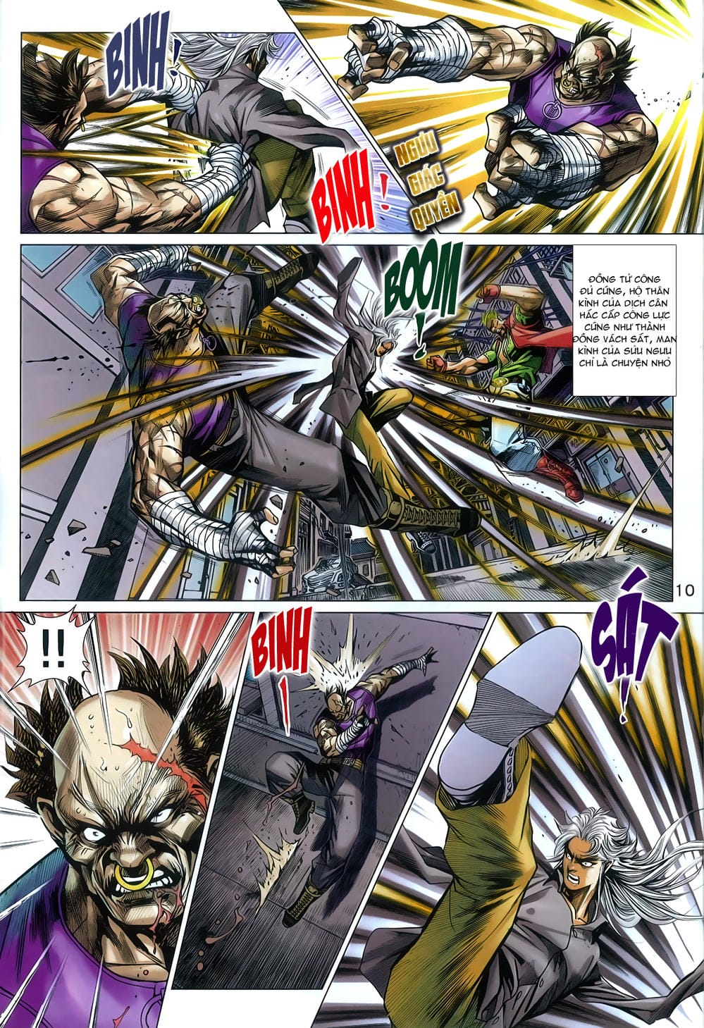 Truyện Tranh Tân Tác Long Hổ Môn trang 4