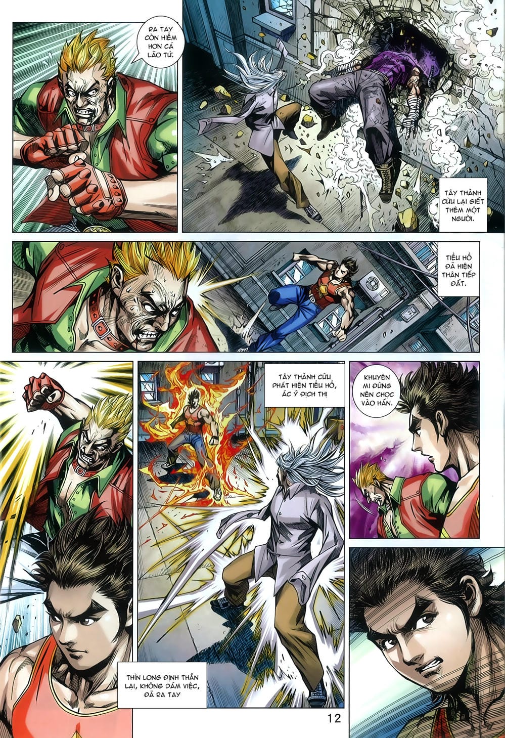 Truyện Tranh Tân Tác Long Hổ Môn trang 4