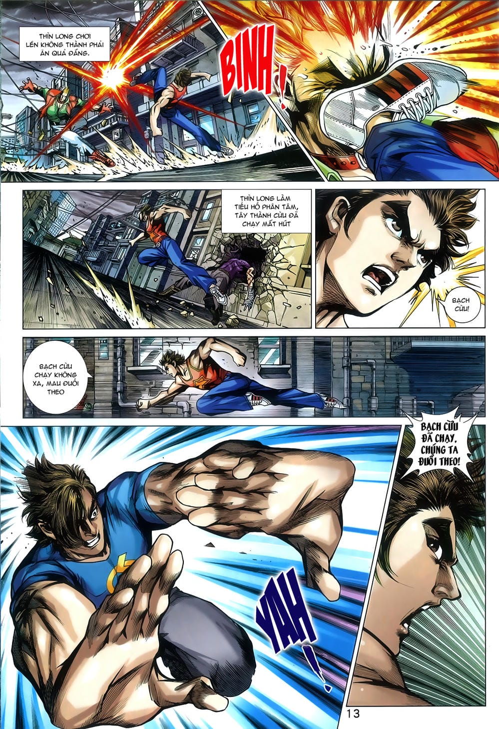 Truyện Tranh Tân Tác Long Hổ Môn trang 4