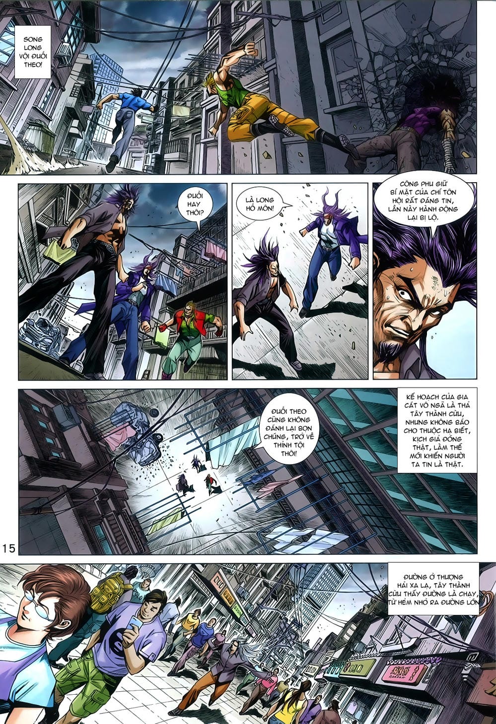 Truyện Tranh Tân Tác Long Hổ Môn trang 4