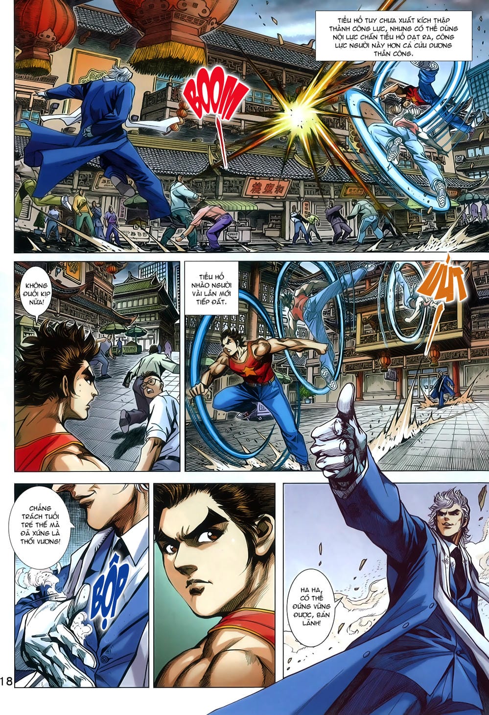 Truyện Tranh Tân Tác Long Hổ Môn trang 4