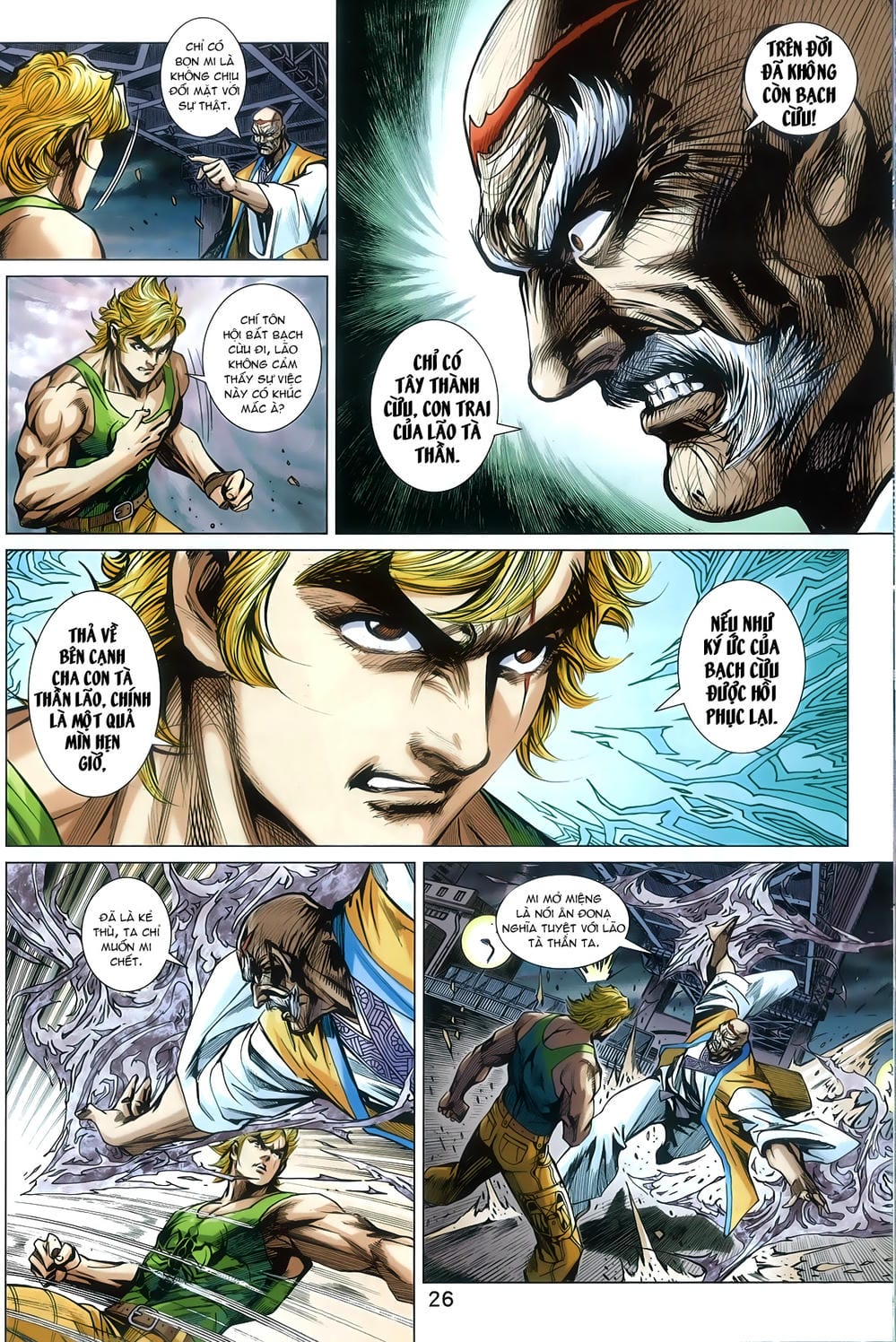 Truyện Tranh Tân Tác Long Hổ Môn trang 4