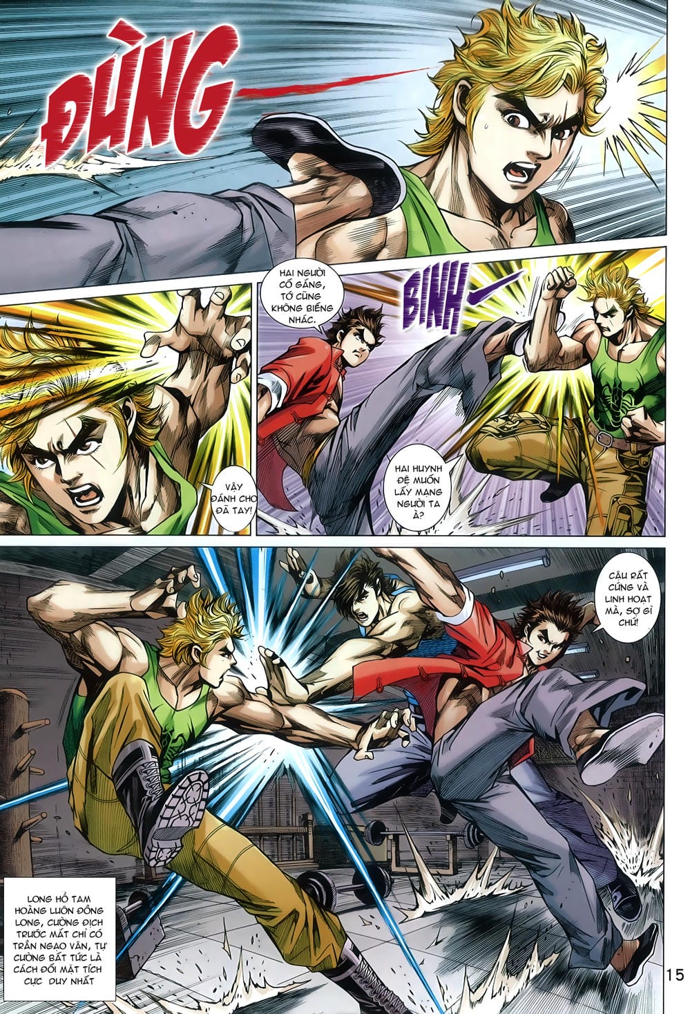 Truyện Tranh Tân Tác Long Hổ Môn trang 4