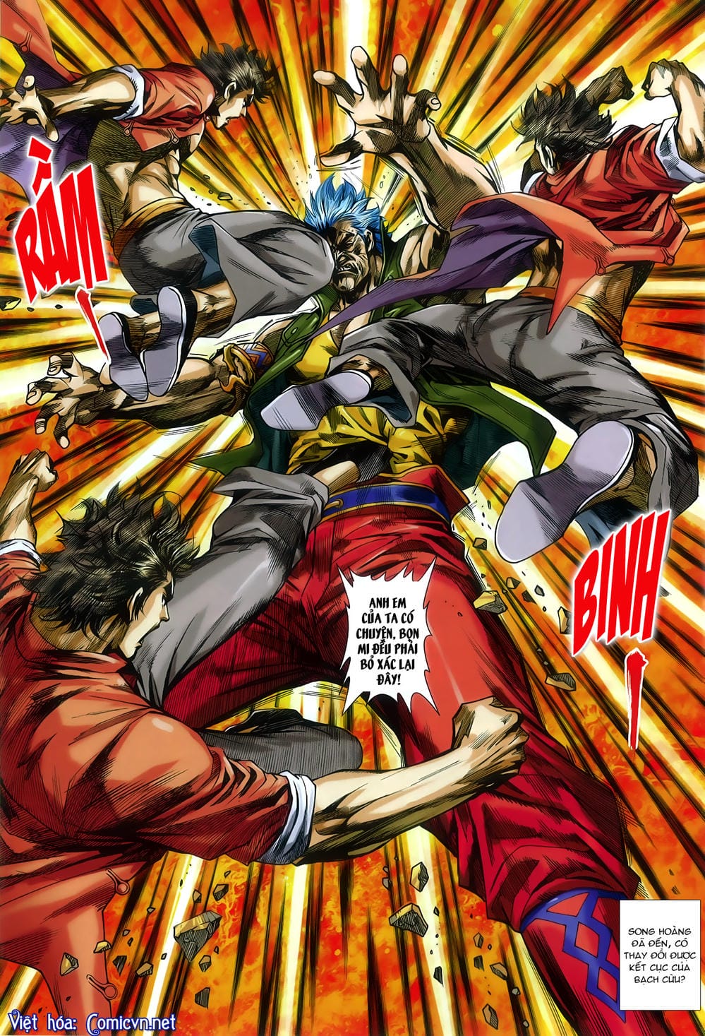 Truyện Tranh Tân Tác Long Hổ Môn trang 4