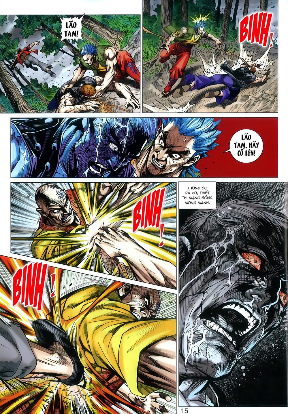 Truyện Tranh Tân Tác Long Hổ Môn trang 4