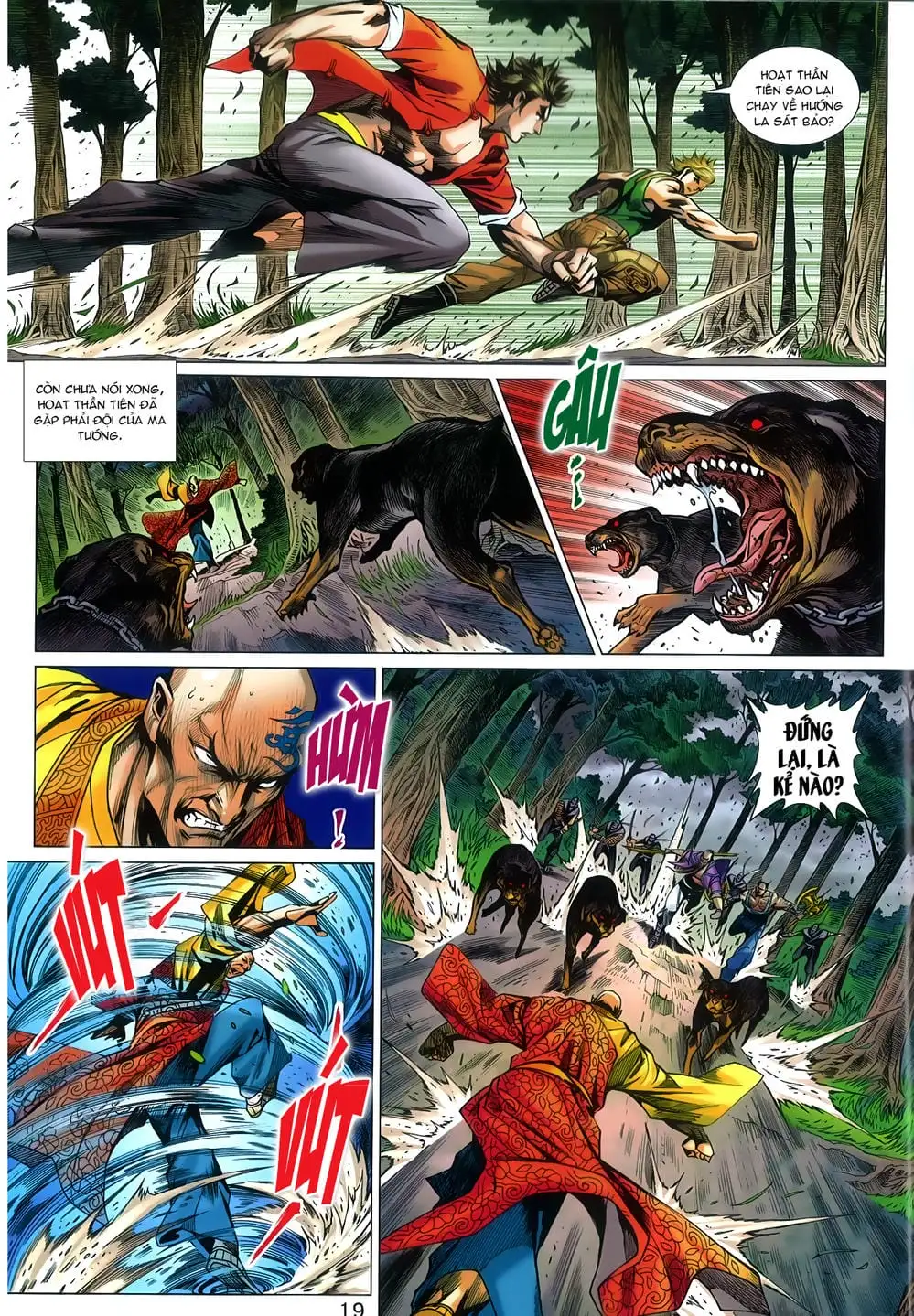Truyện Tranh Tân Tác Long Hổ Môn trang 4