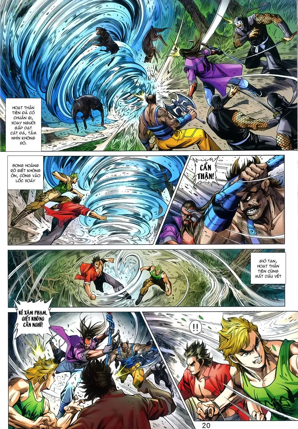 Truyện Tranh Tân Tác Long Hổ Môn trang 4