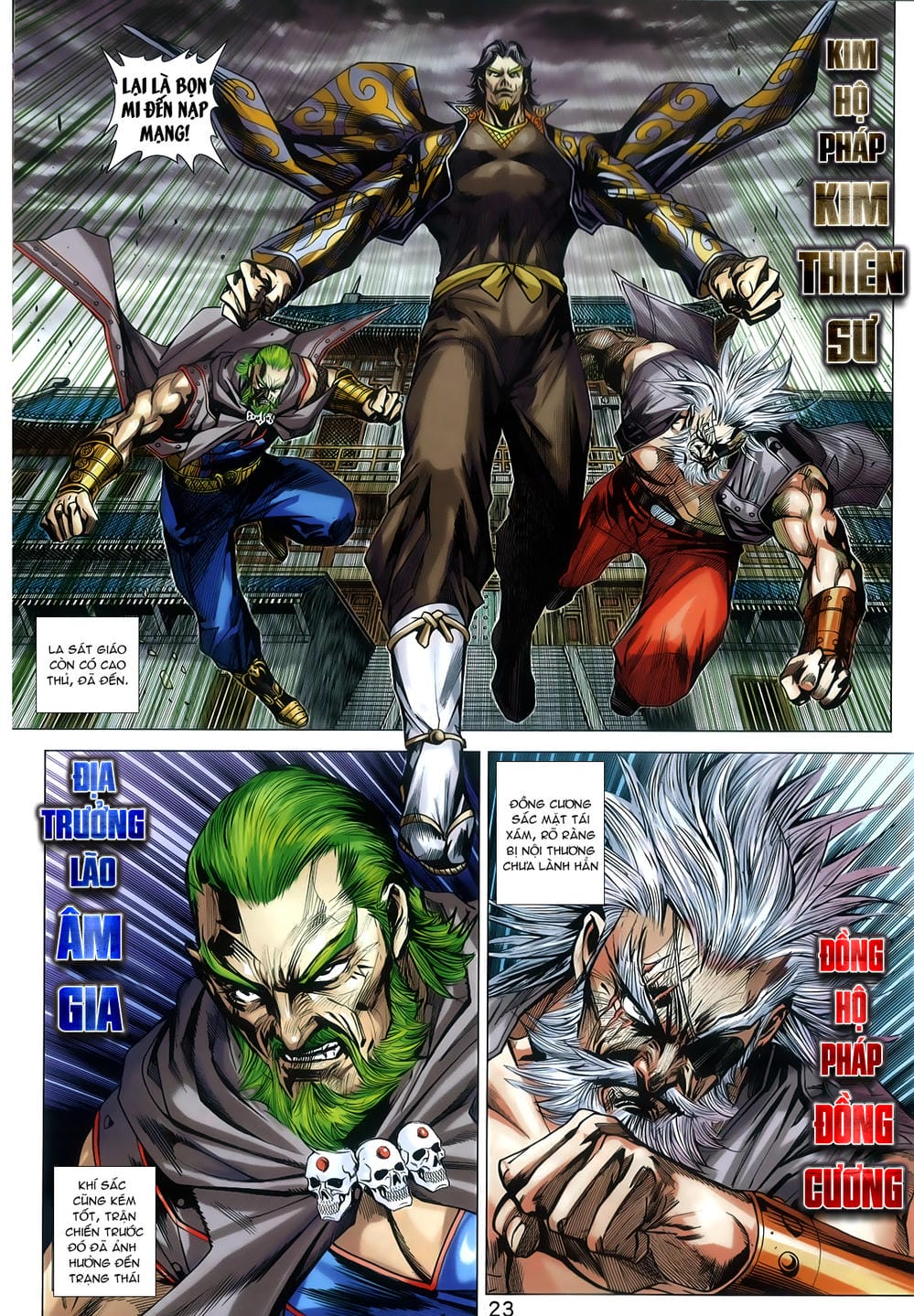 Truyện Tranh Tân Tác Long Hổ Môn trang 4