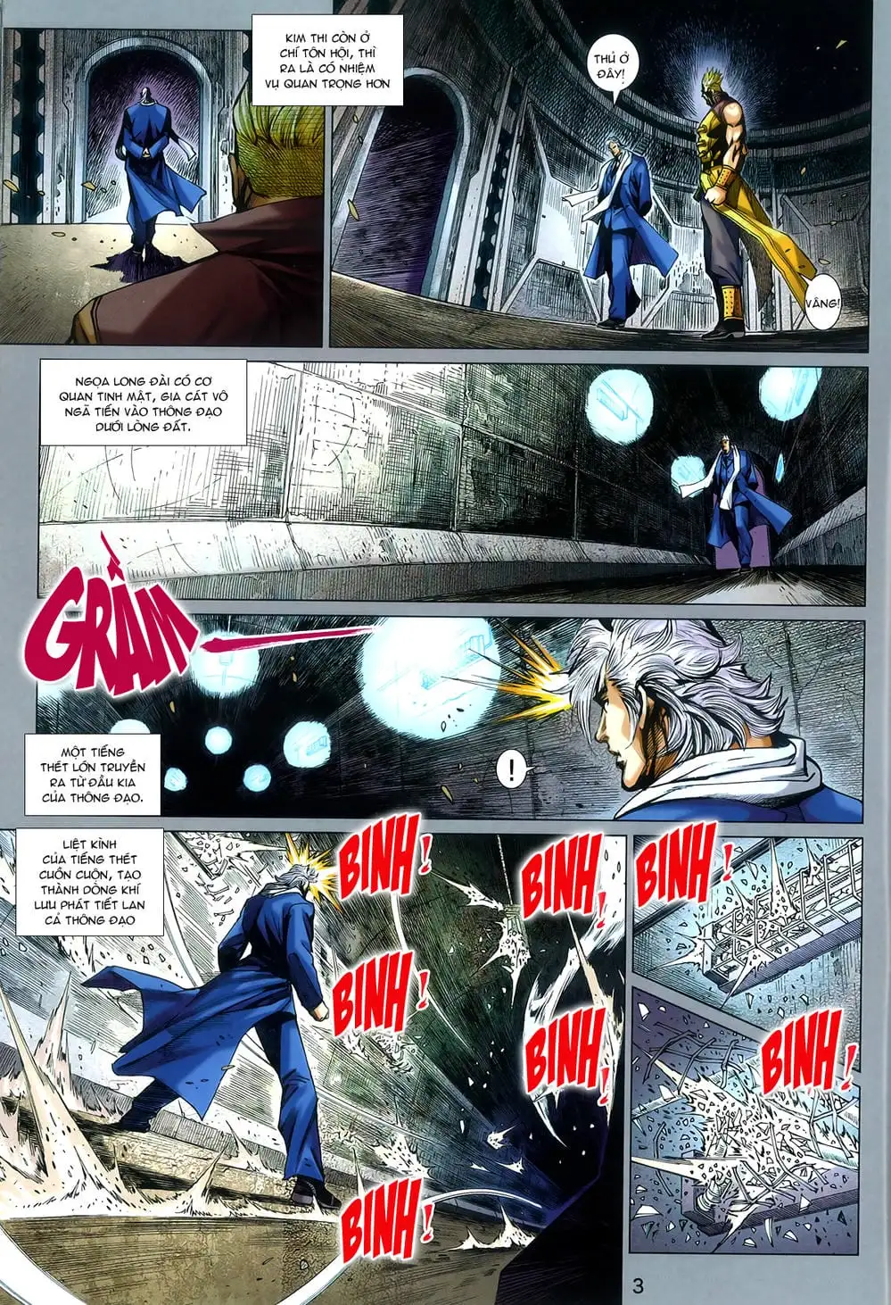 Truyện Tranh Tân Tác Long Hổ Môn trang 4