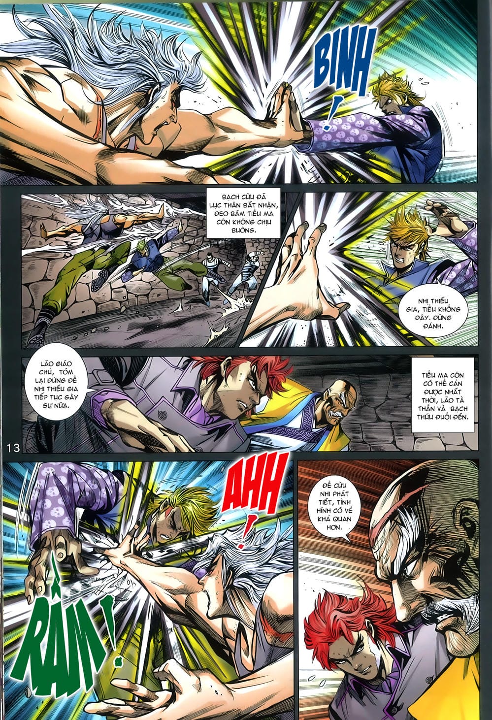 Truyện Tranh Tân Tác Long Hổ Môn trang 4
