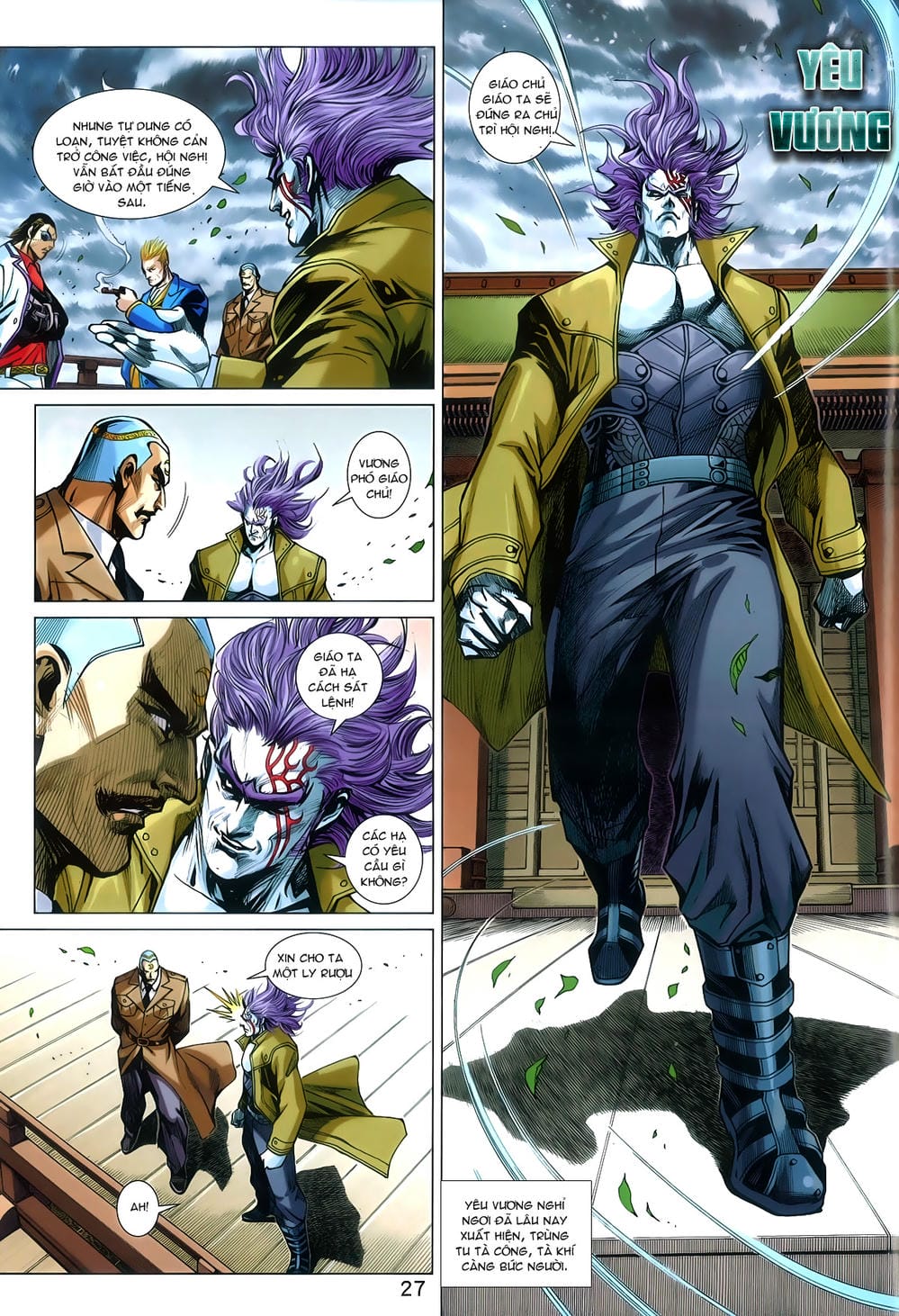 Truyện Tranh Tân Tác Long Hổ Môn trang 4