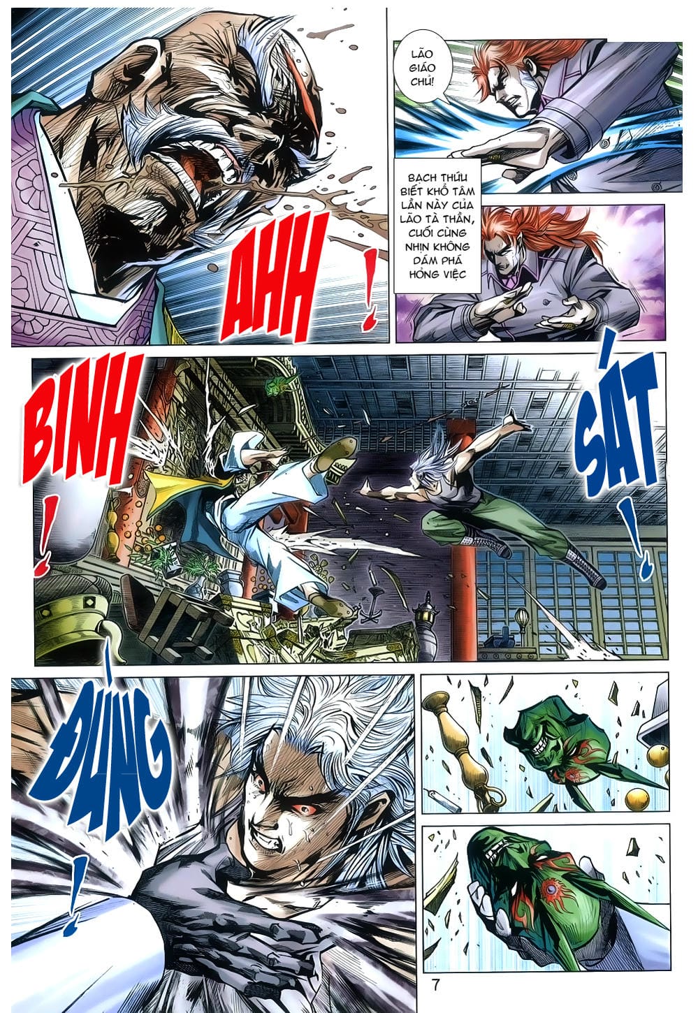 Truyện Tranh Tân Tác Long Hổ Môn trang 4