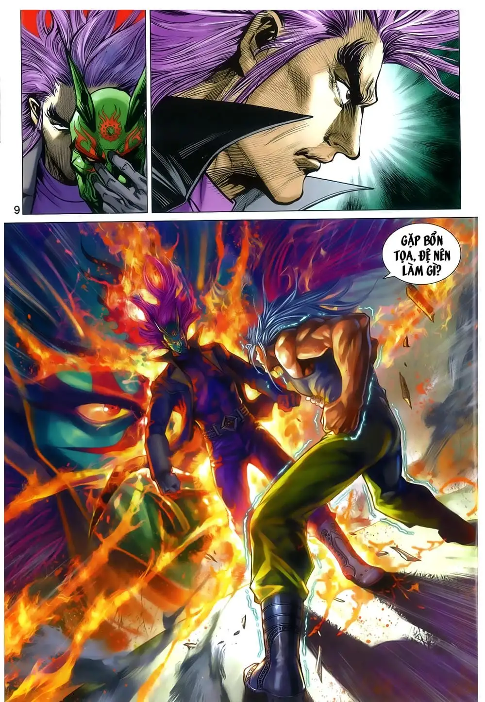 Truyện Tranh Tân Tác Long Hổ Môn trang 4