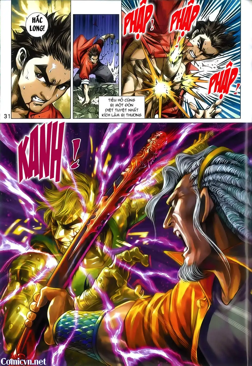 Truyện Tranh Tân Tác Long Hổ Môn trang 4