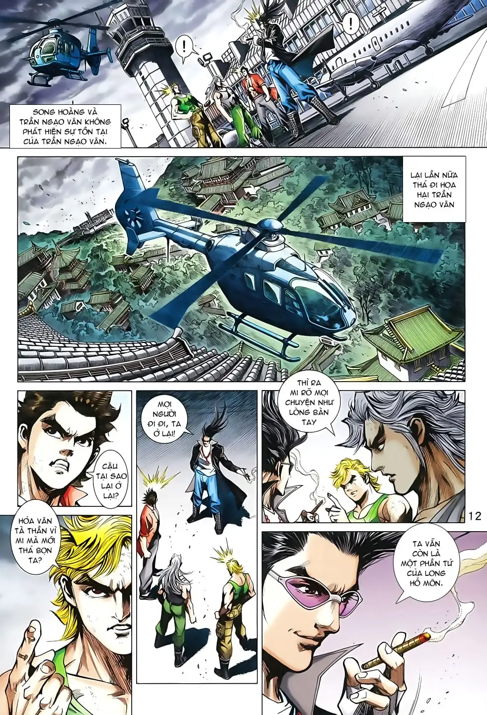 Truyện Tranh Tân Tác Long Hổ Môn trang 4