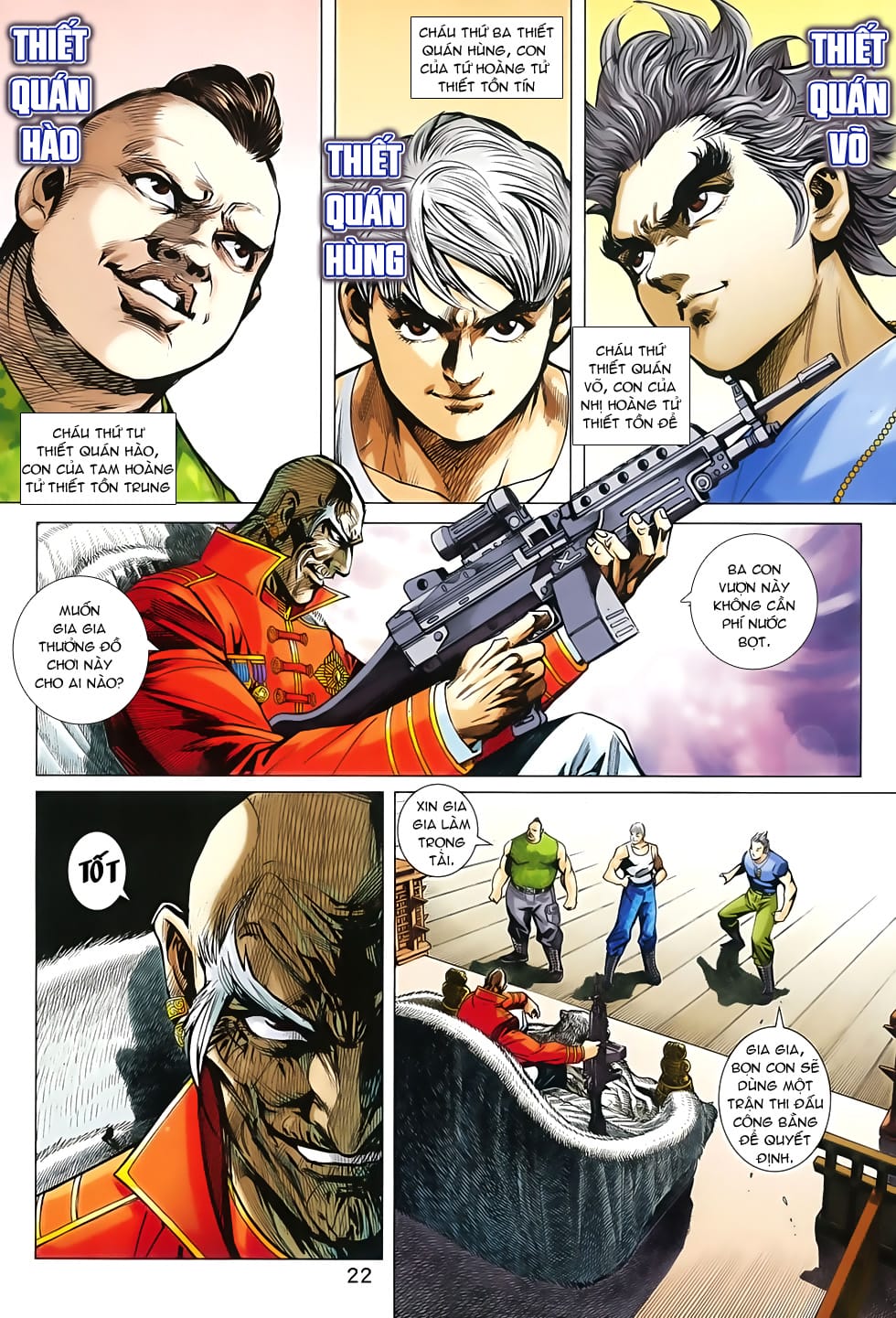 Truyện Tranh Tân Tác Long Hổ Môn trang 4