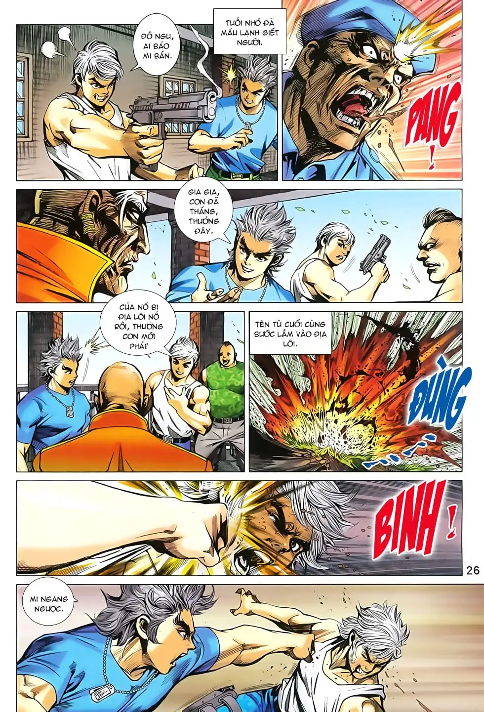 Truyện Tranh Tân Tác Long Hổ Môn trang 4