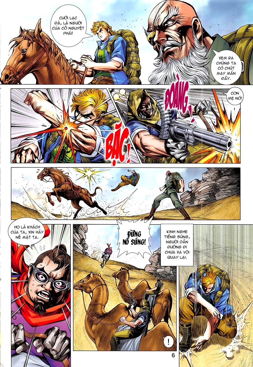 Truyện Tranh Tân Tác Long Hổ Môn trang 4