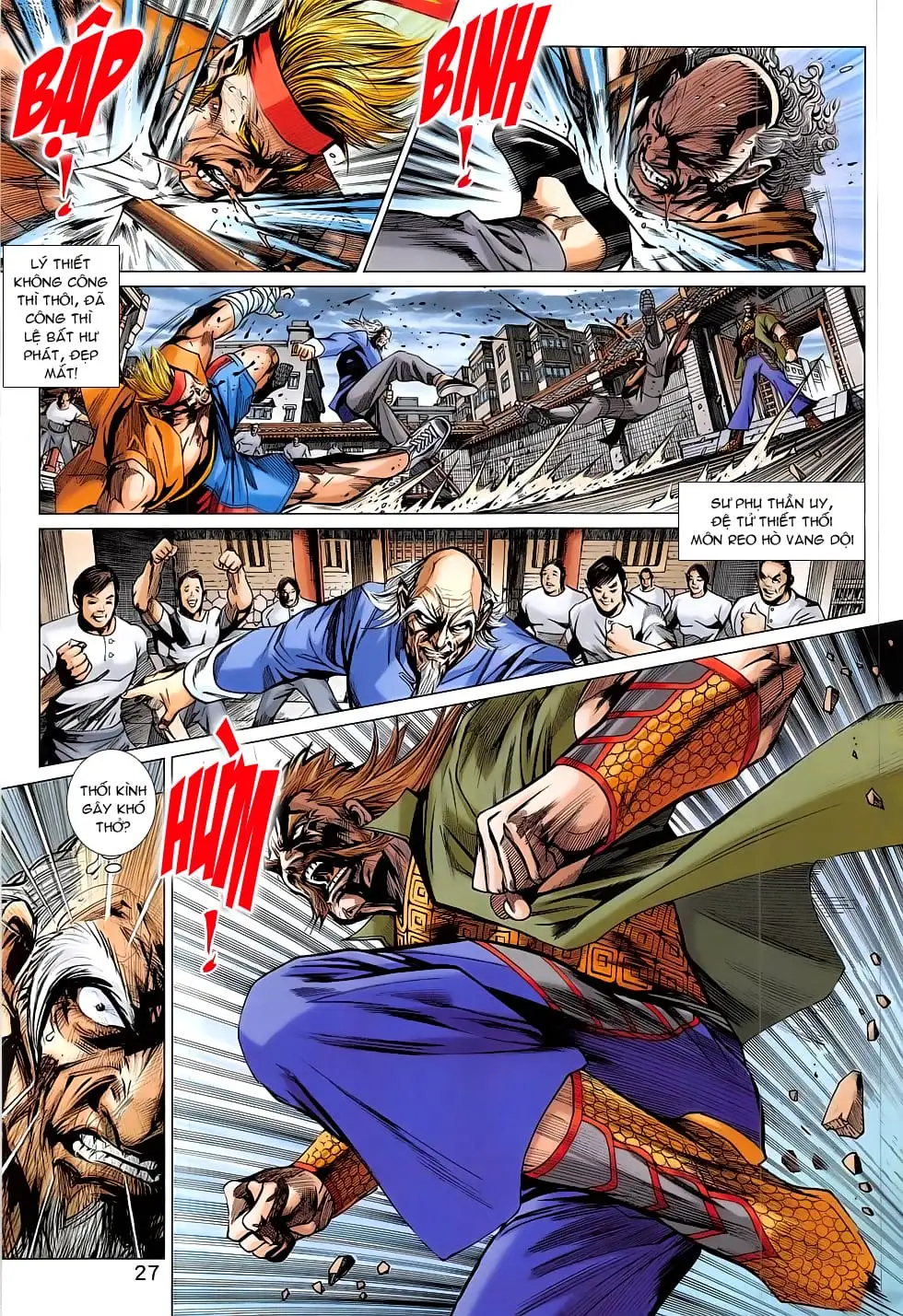 Truyện Tranh Tân Tác Long Hổ Môn trang 4